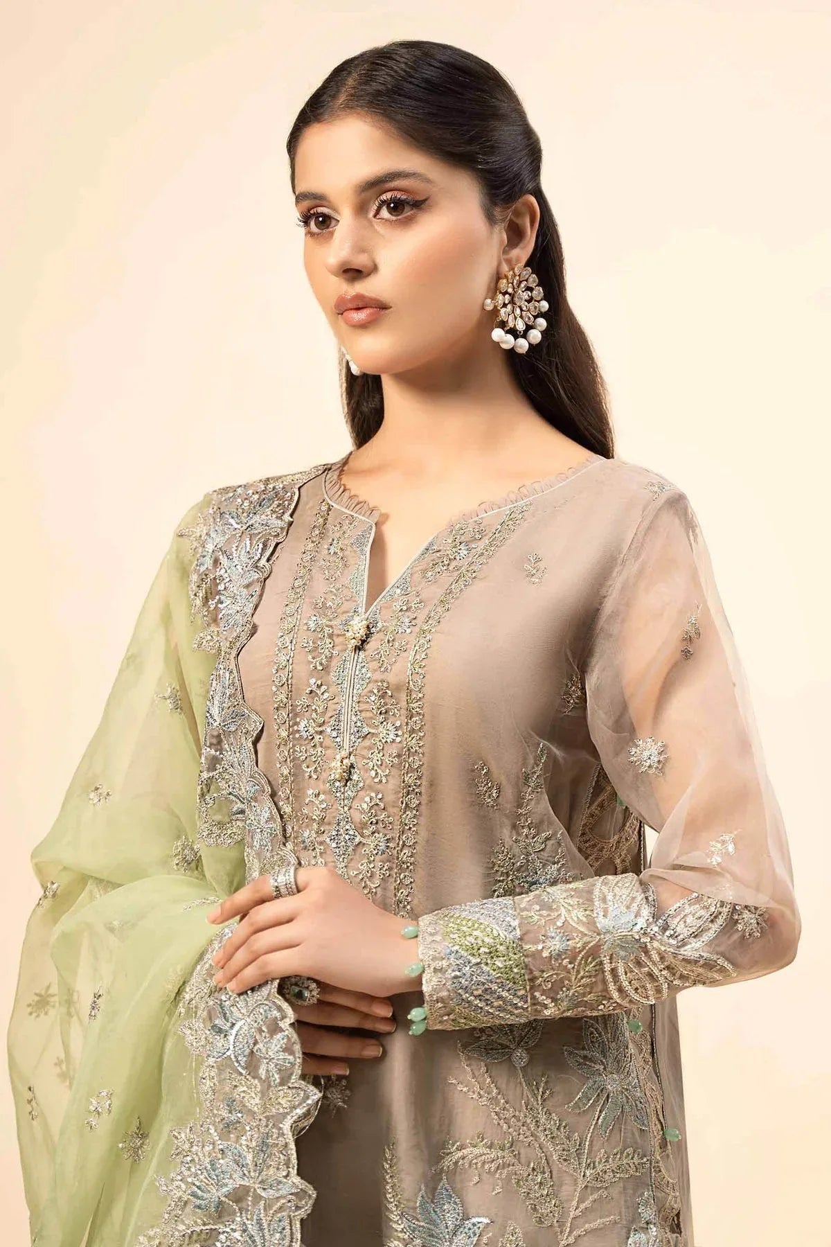 Maria B | Formal Wears | SF-W24-27 - Aqsa Fabrics