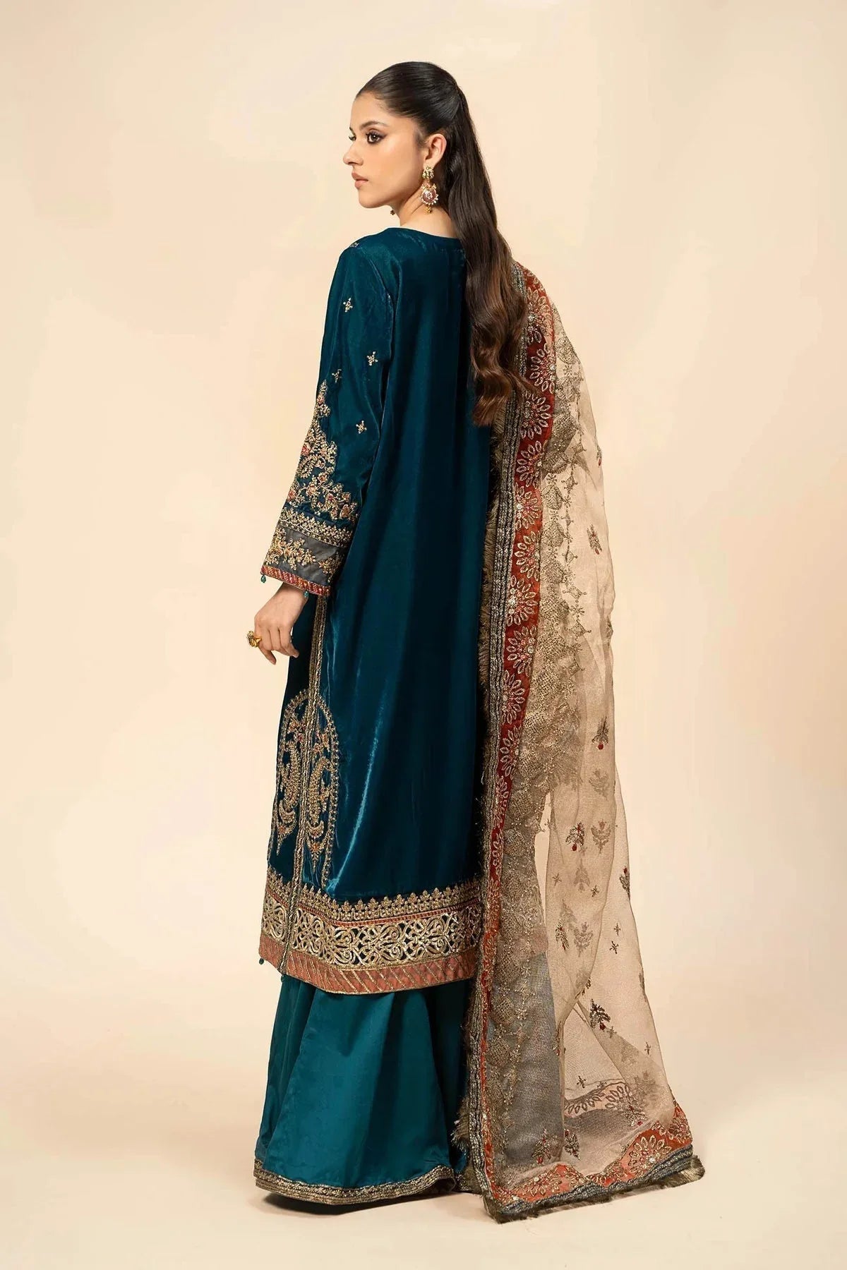 Maria B | Formal Wears | SF-W24-29 - Aqsa Fabrics