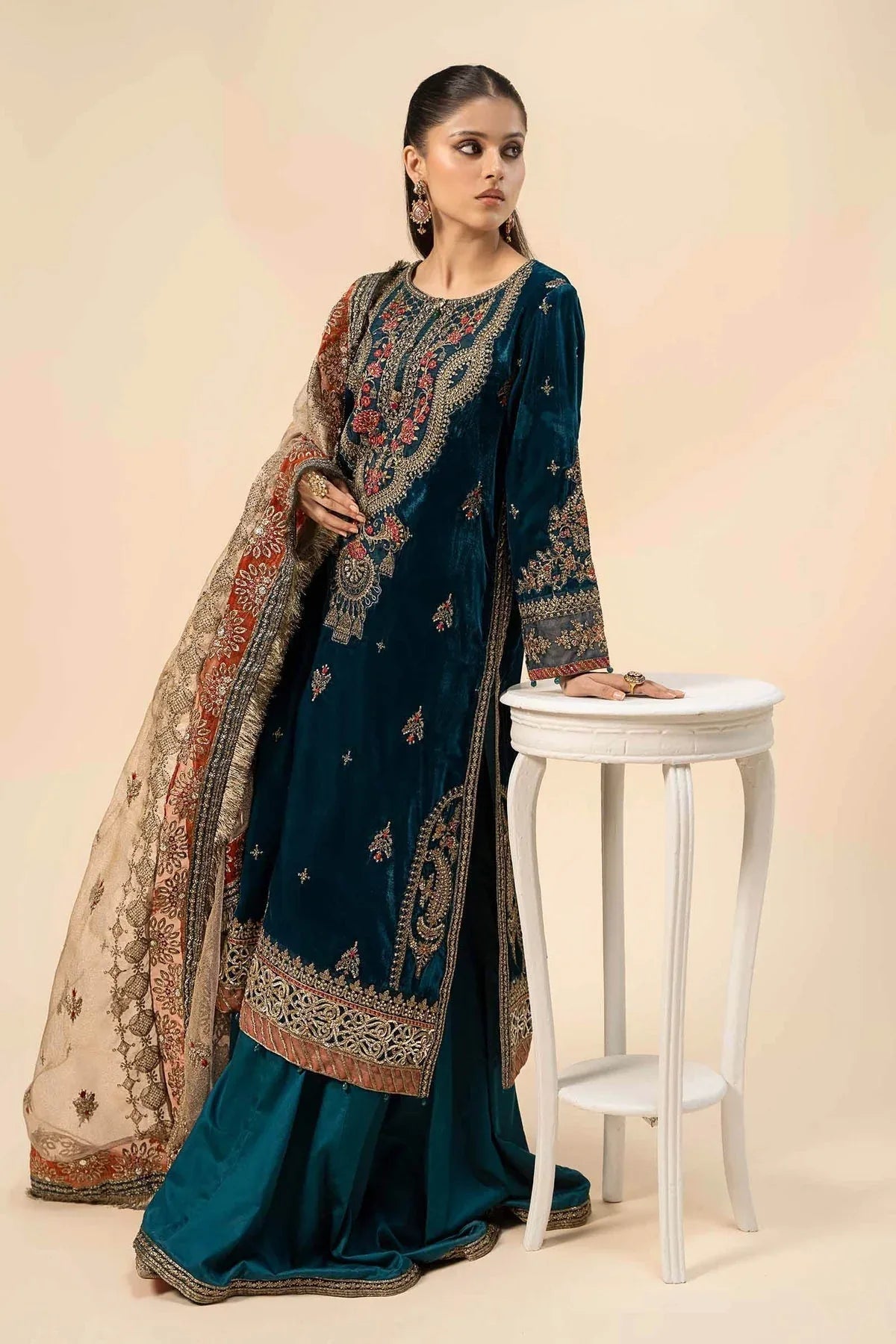 Maria B | Formal Wears | SF-W24-29 - Aqsa Fabrics