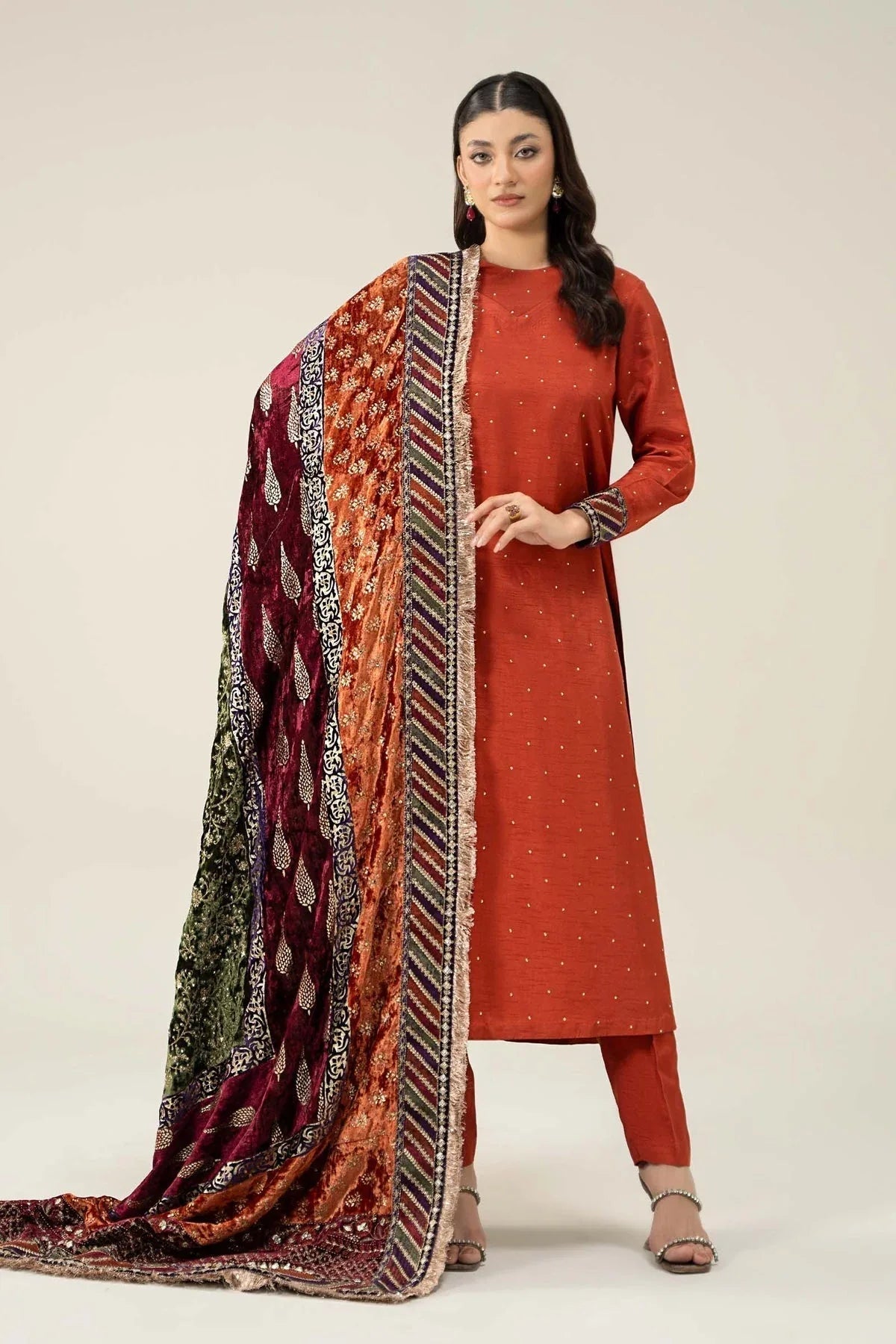 Maria B | Formal Wears | SF-W24-30 - Aqsa Fabrics
