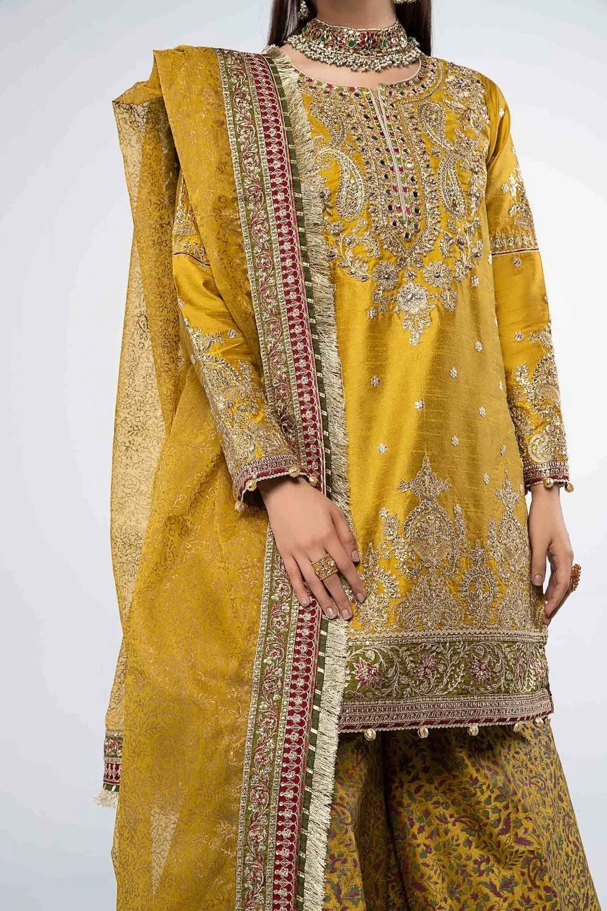 Maria B | Formal Wears | SF-W24-32 - Aqsa Fabrics
