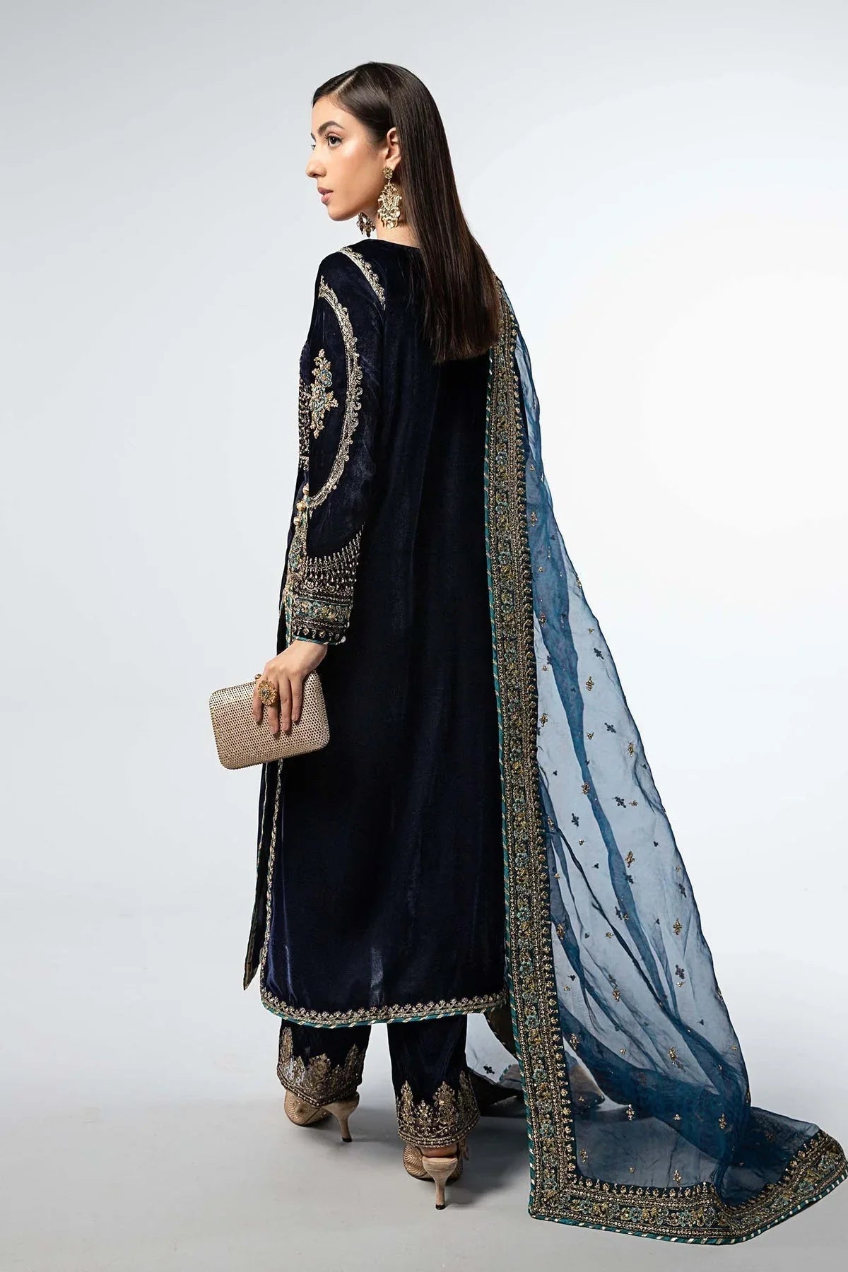 Maria B | Formal Wears | SF-W24-34 - Aqsa Fabrics