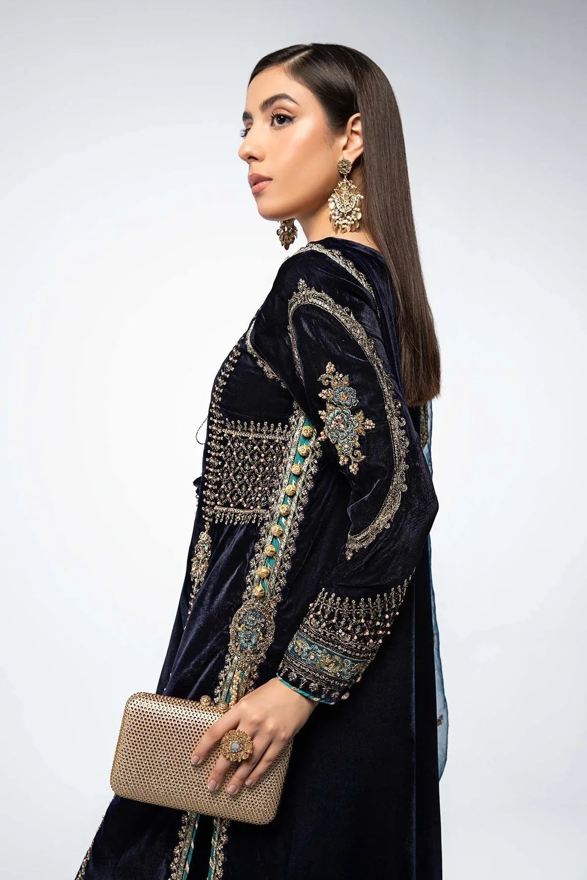 Maria B | Formal Wears | SF-W24-34 - Aqsa Fabrics