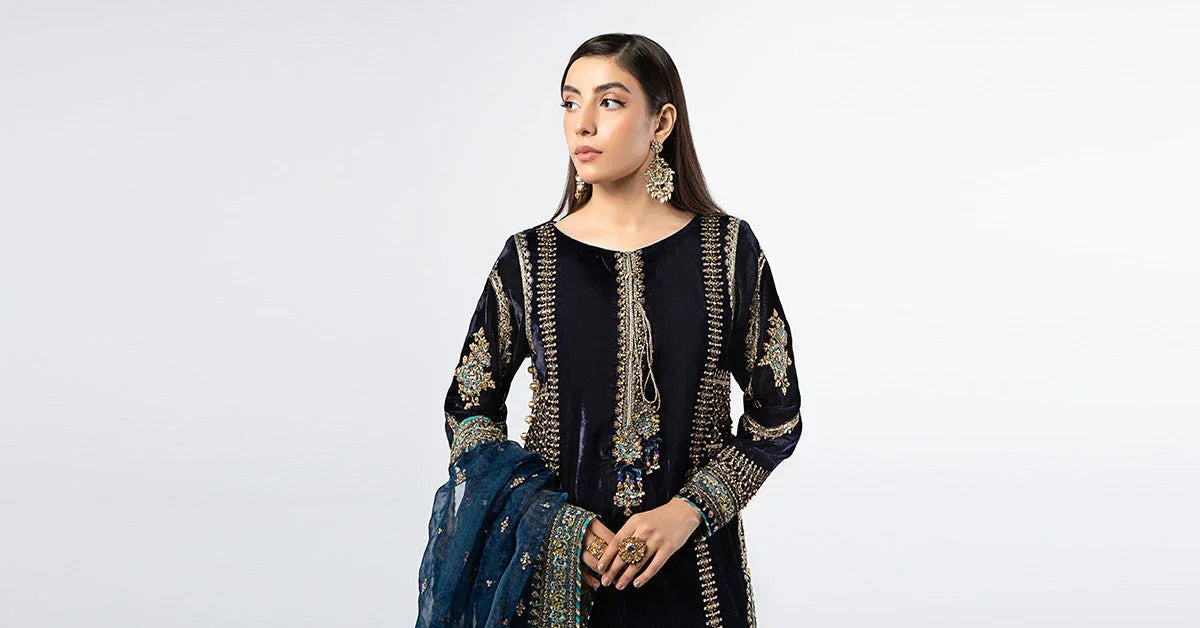 Maria B | Formal Wears | SF-W24-34 - Aqsa Fabrics