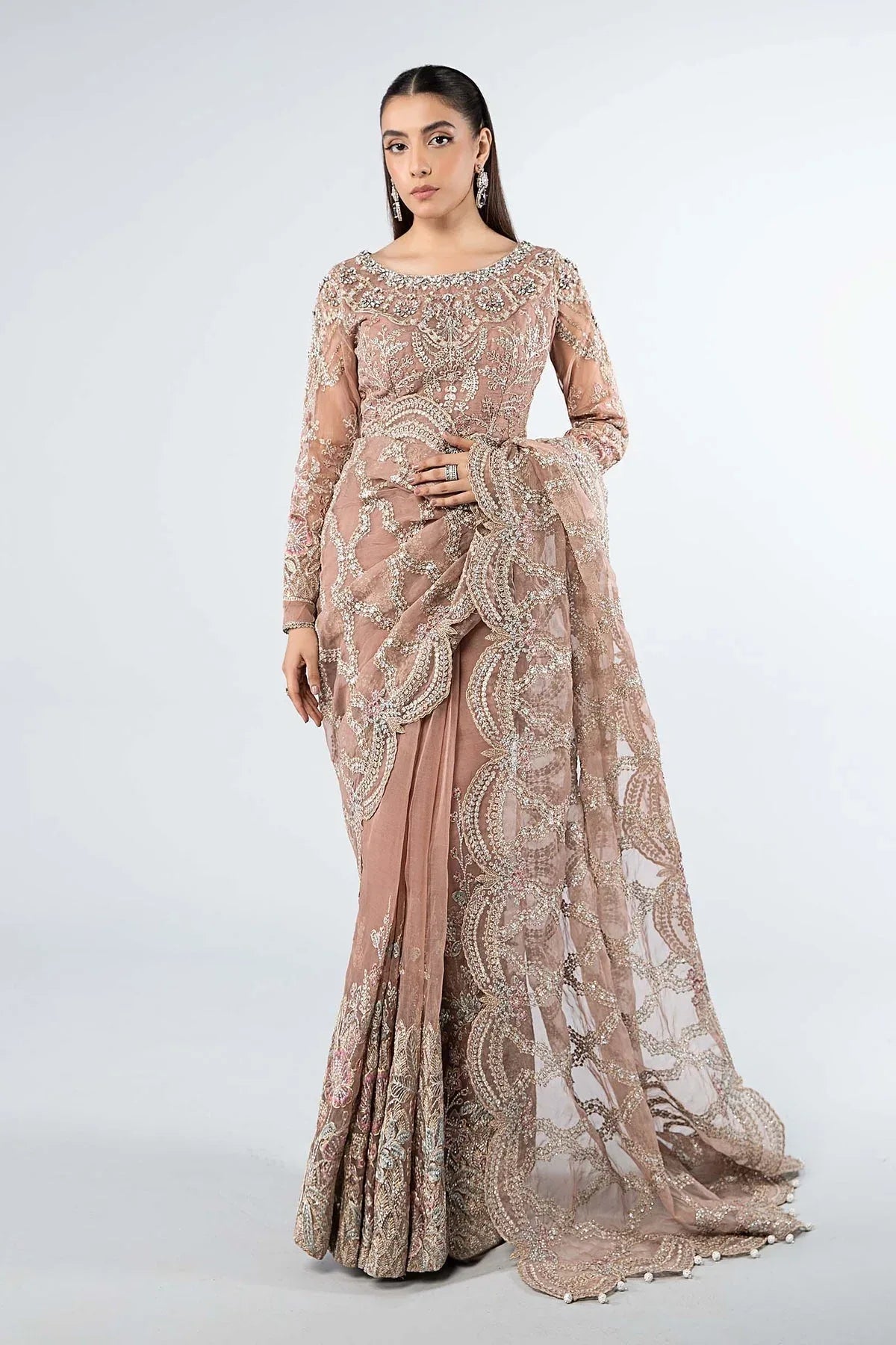 Maria B | Formal Wears | SF-W24-61 - Aqsa Fabrics