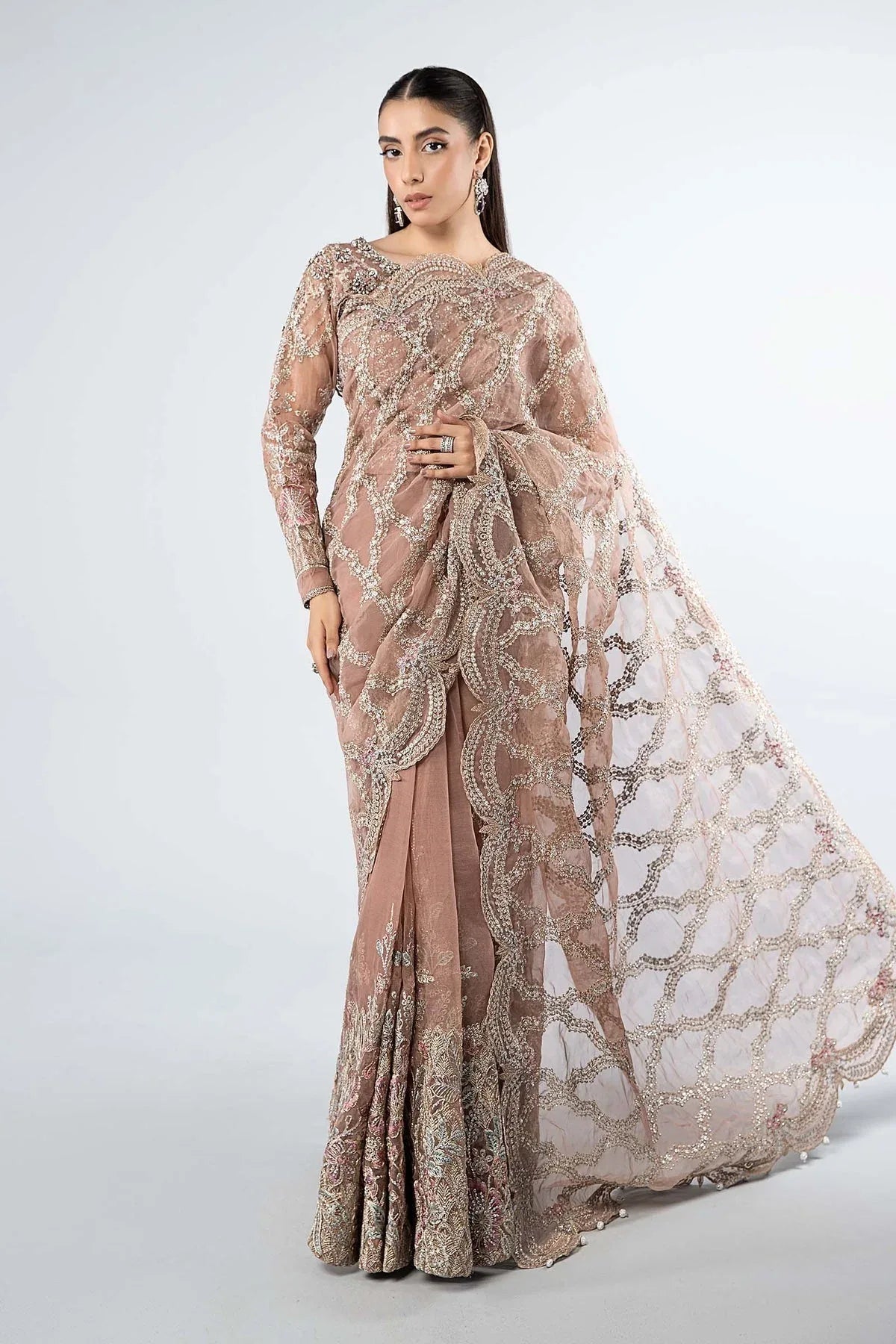 Maria B | Formal Wears | SF-W24-61 - Aqsa Fabrics