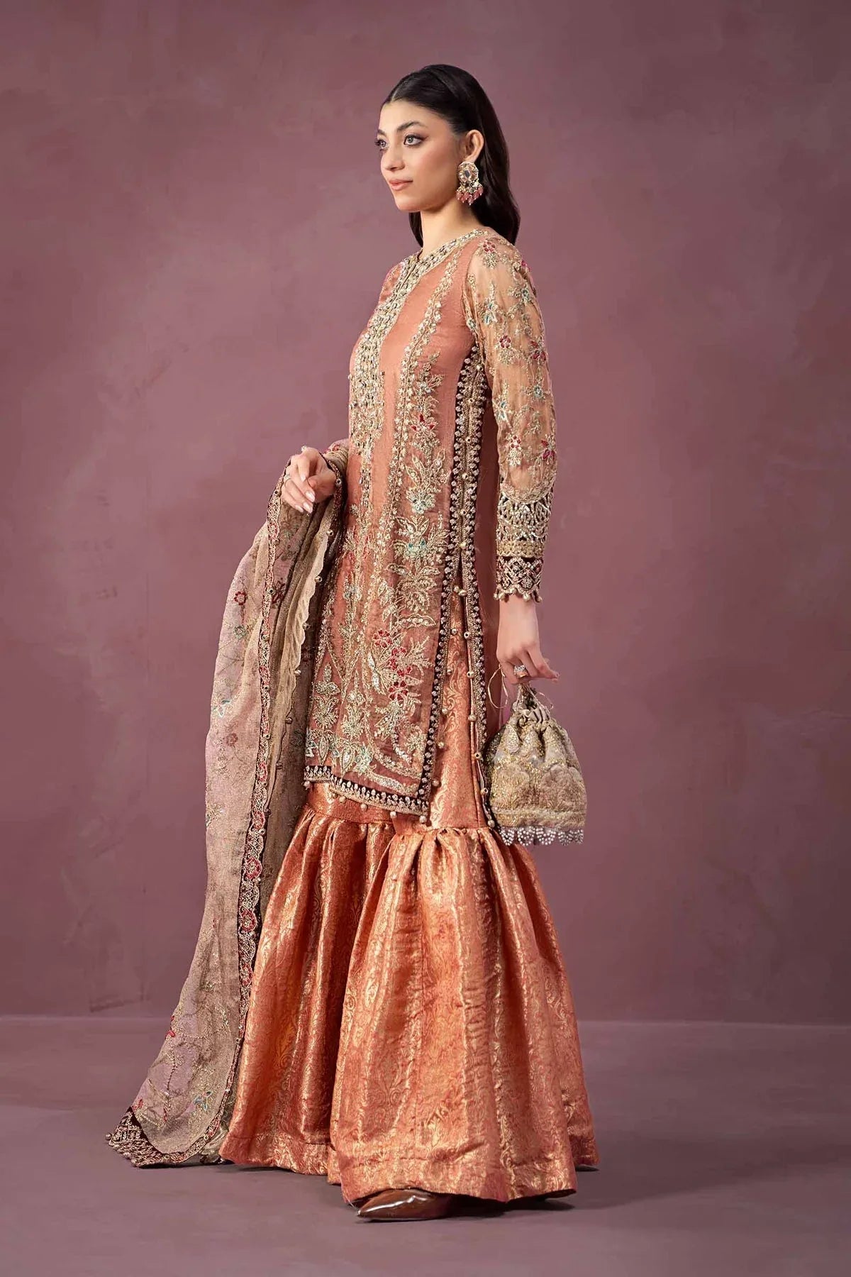 Maria B | Formal Wears | SF-W24-62 - Aqsa Fabrics