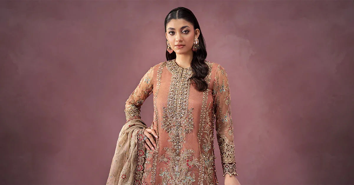 Maria B | Formal Wears | SF-W24-62 - Aqsa Fabrics