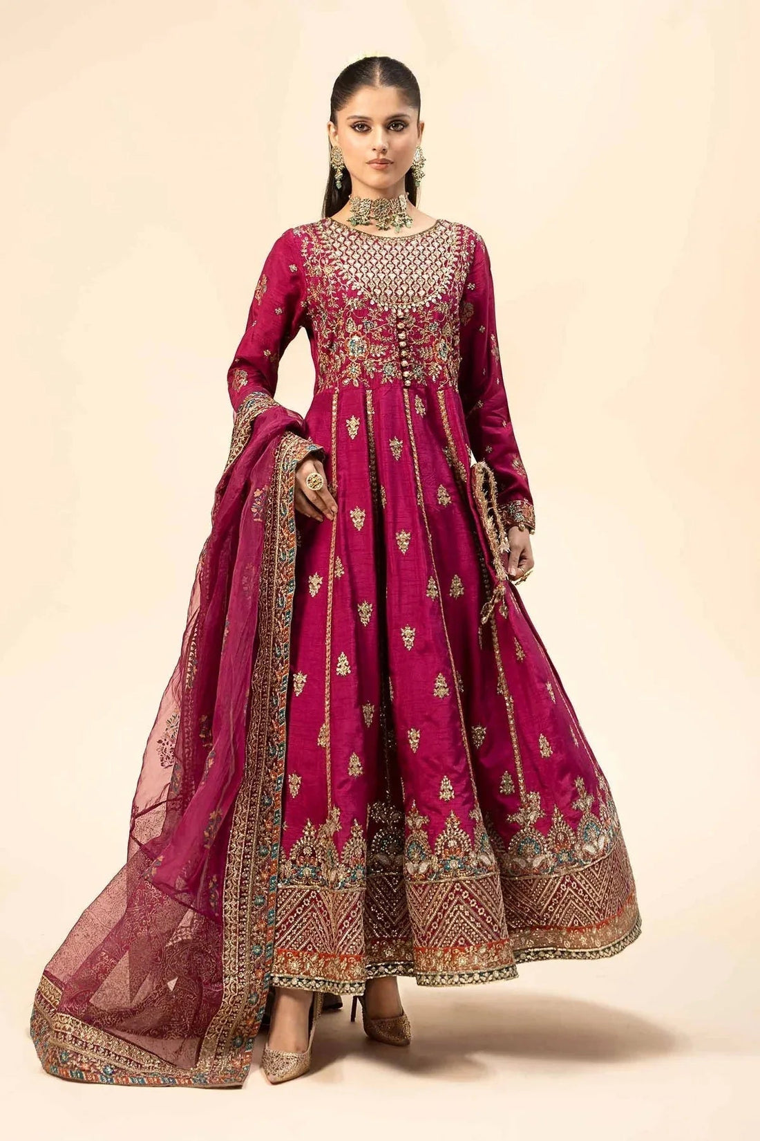 Maria B | Formal Wears |  SF-W24-66 - Aqsa Fabrics