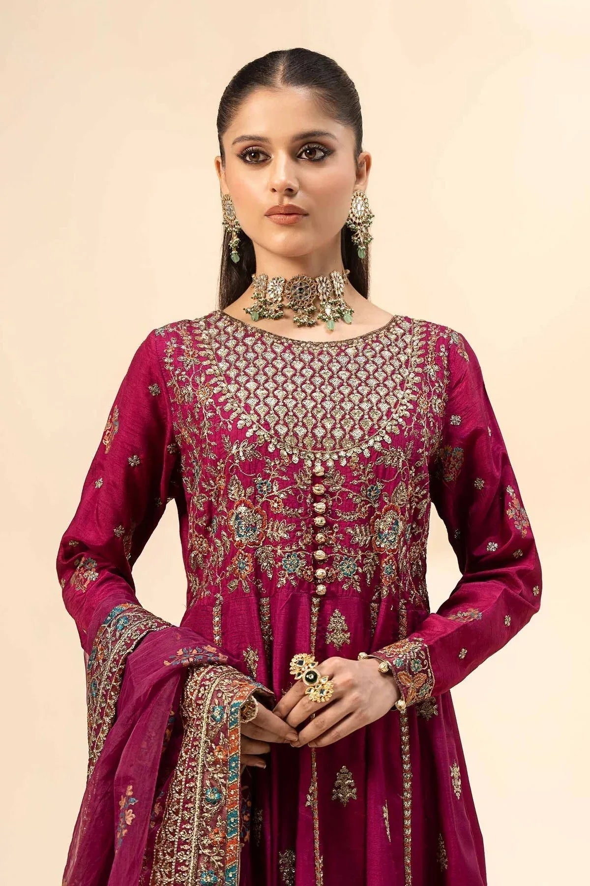 Maria B | Formal Wears |  SF-W24-66 - Aqsa Fabrics
