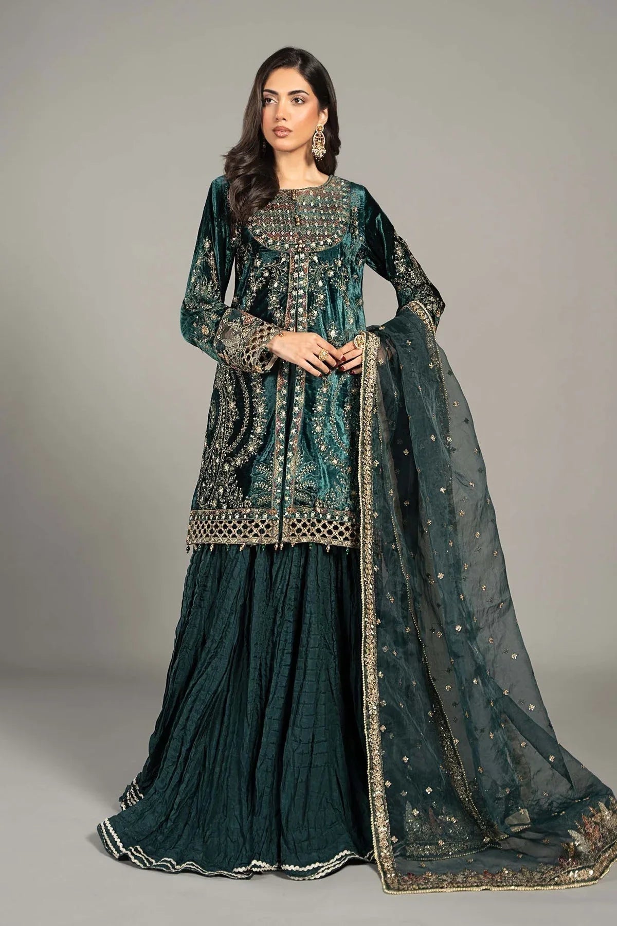 Maria B | Formal Wears | SF-W24-87 - Aqsa Fabrics