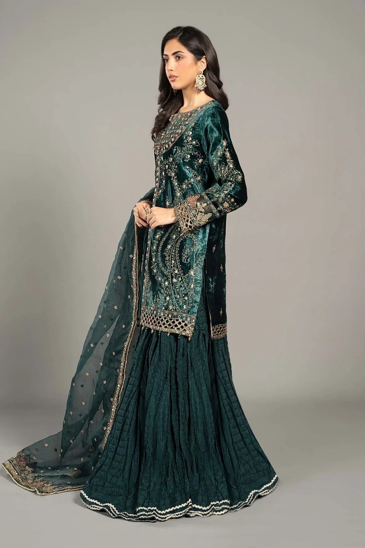 Maria B | Formal Wears | SF-W24-87 - Aqsa Fabrics