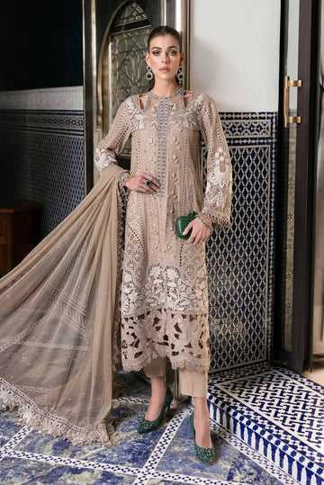 Maria B | Luxury Lawn 25 | D-2502-A - Aqsa Fabrics