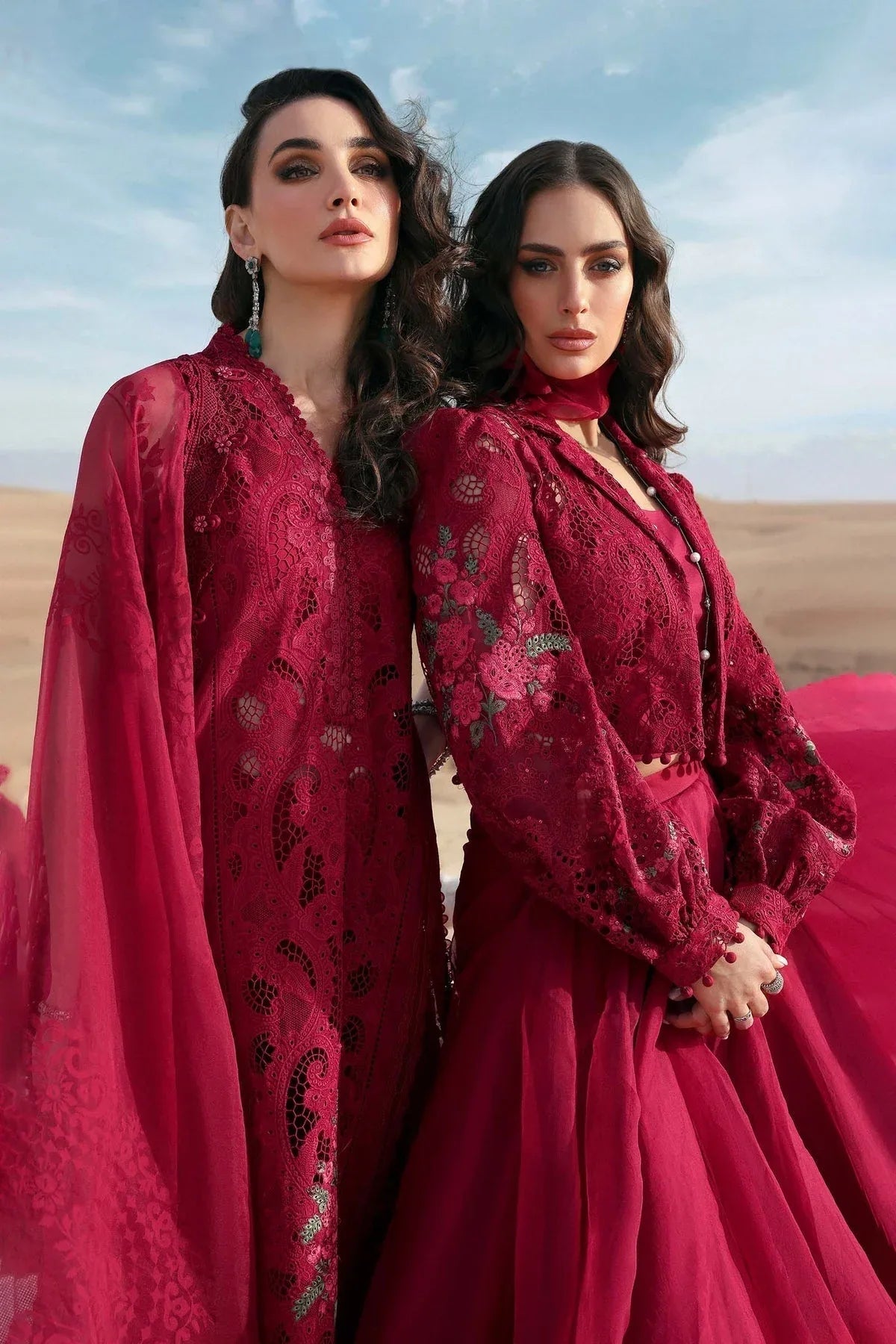 Maria B | Luxury Lawn 25 | D-2504-A - Aqsa Fabrics