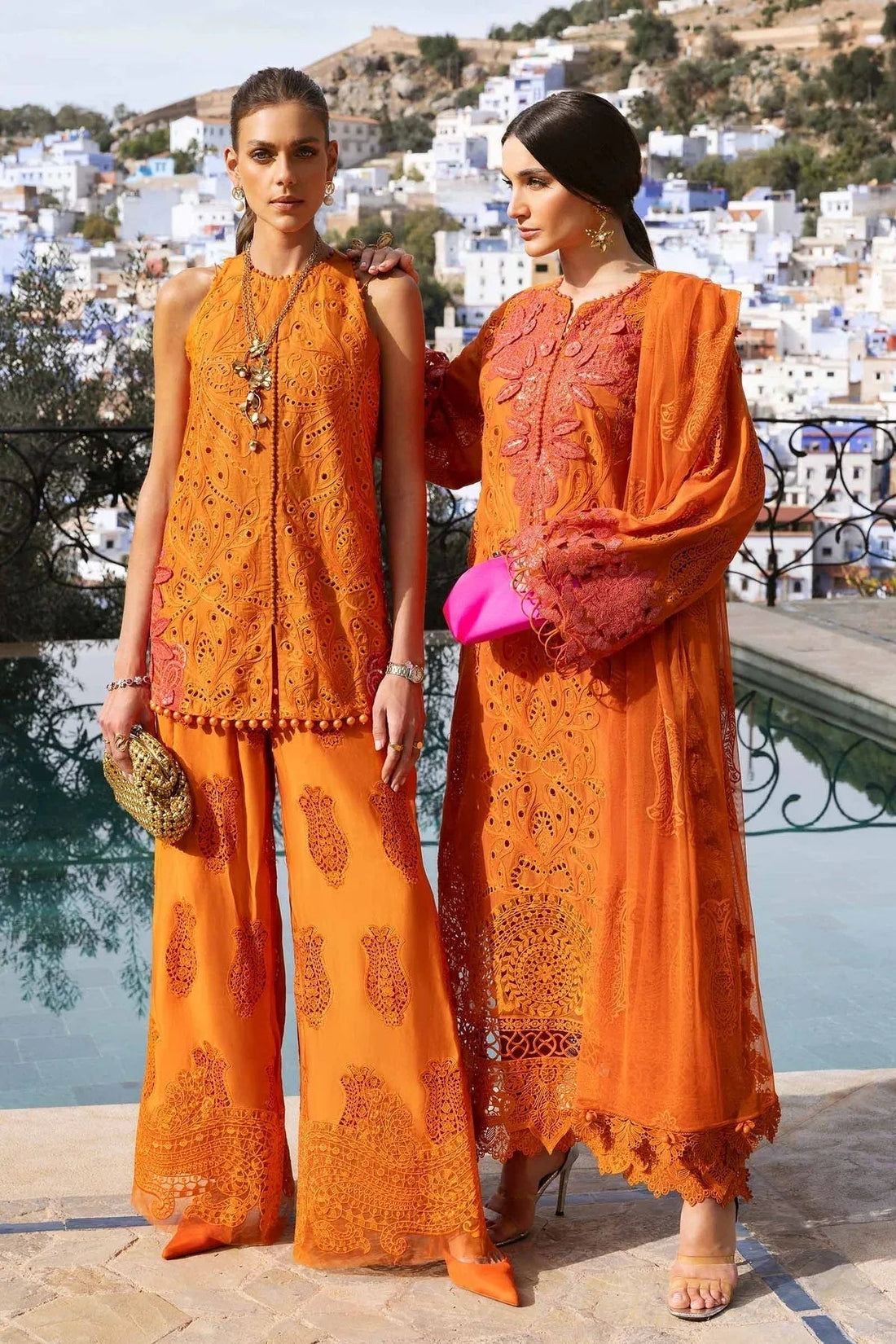 Maria B | Luxury Lawn 25 | D-2505-B - Aqsa Fabrics