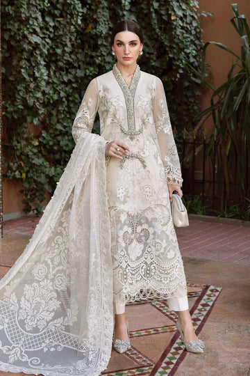 Maria B | Luxury Lawn 25 | D-2506-A - Aqsa Fabrics