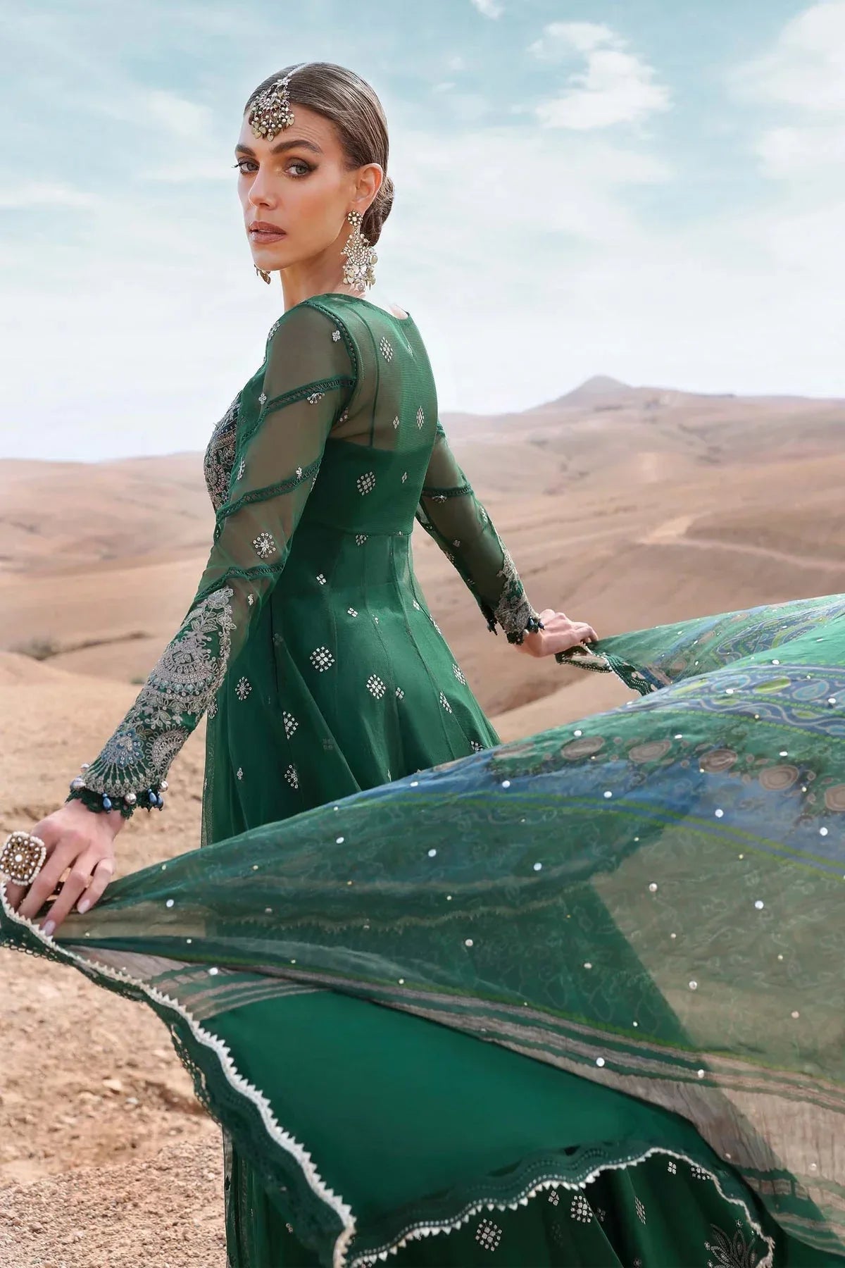 Maria B | Luxury Lawn 25 | D-2507-A - Aqsa Fabrics