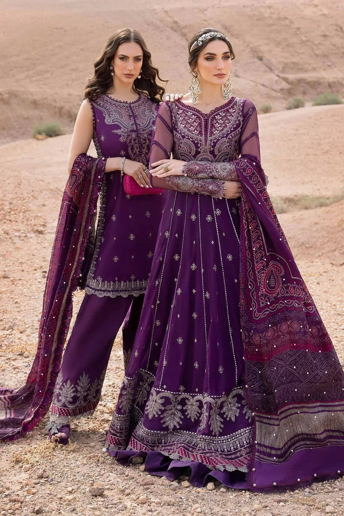 Maria B | Luxury Lawn 25 | D-2507-B - Aqsa Fabrics