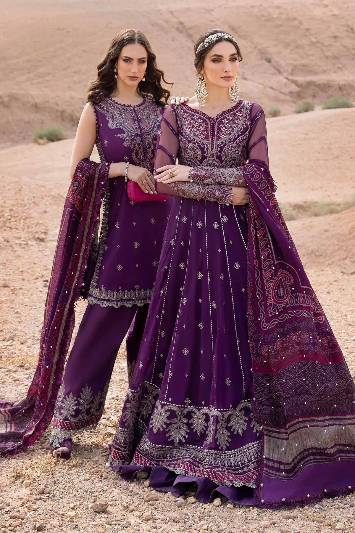 Maria B | Luxury Lawn 25 | D-2507-B - Aqsa Fabrics
