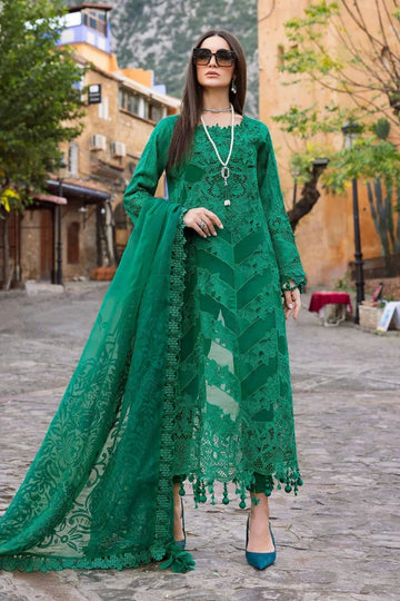 Maria B | Luxury Lawn 25 | D-2508-B - Aqsa Fabrics