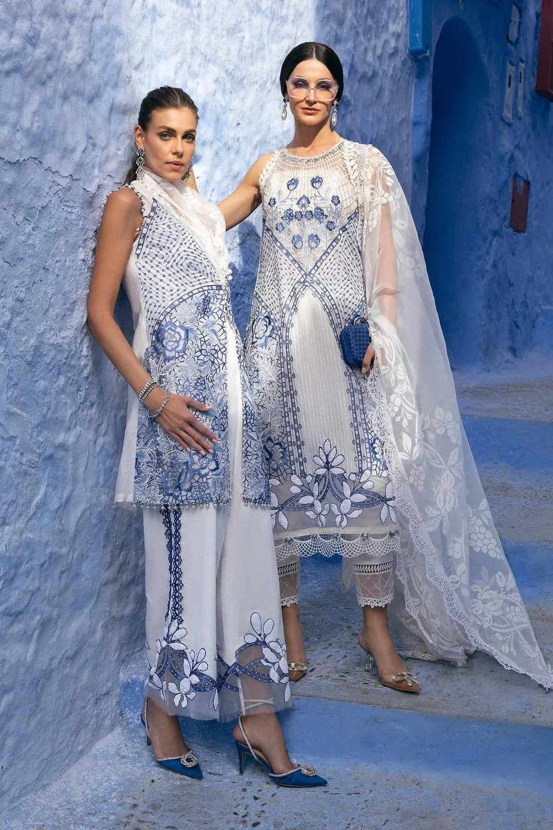 Maria B | Luxury Lawn 25 | D-2510-A - Aqsa Fabrics