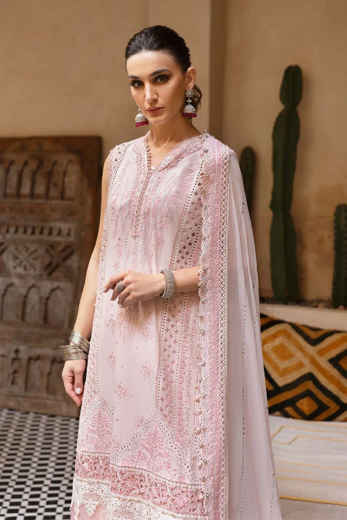 Maria B | Luxury Lawn 25 | D-2511-A - Aqsa Fabrics