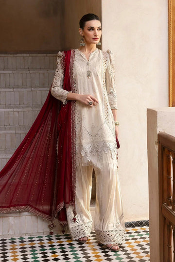 Maria B | Luxury Lawn 25 | D-2511-B - Aqsa Fabrics