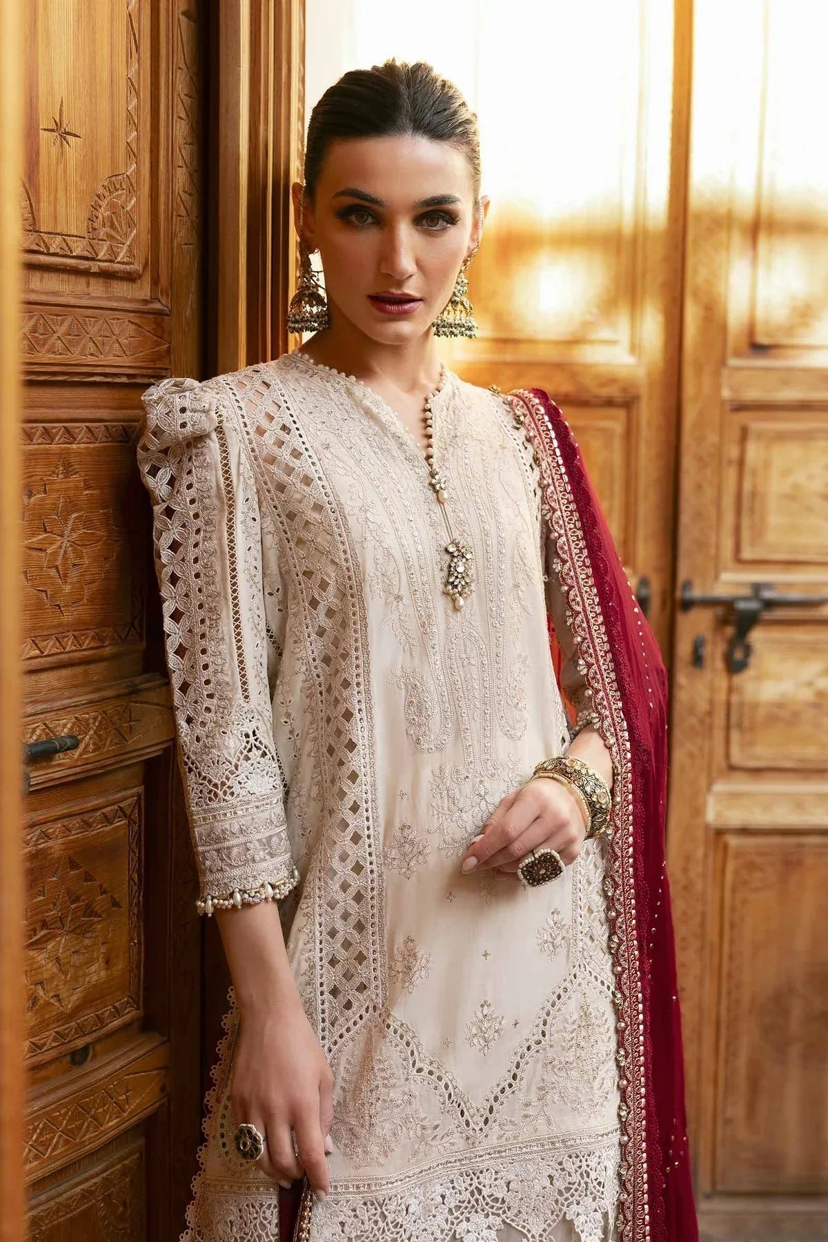 Maria B | Luxury Lawn 25 | D-2511-B - Aqsa Fabrics