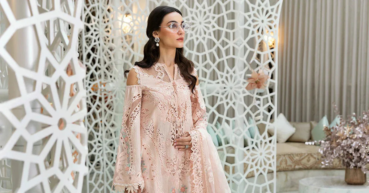 Maria B | Luxury Lawn 25 | D-2513-A - Aqsa Fabrics