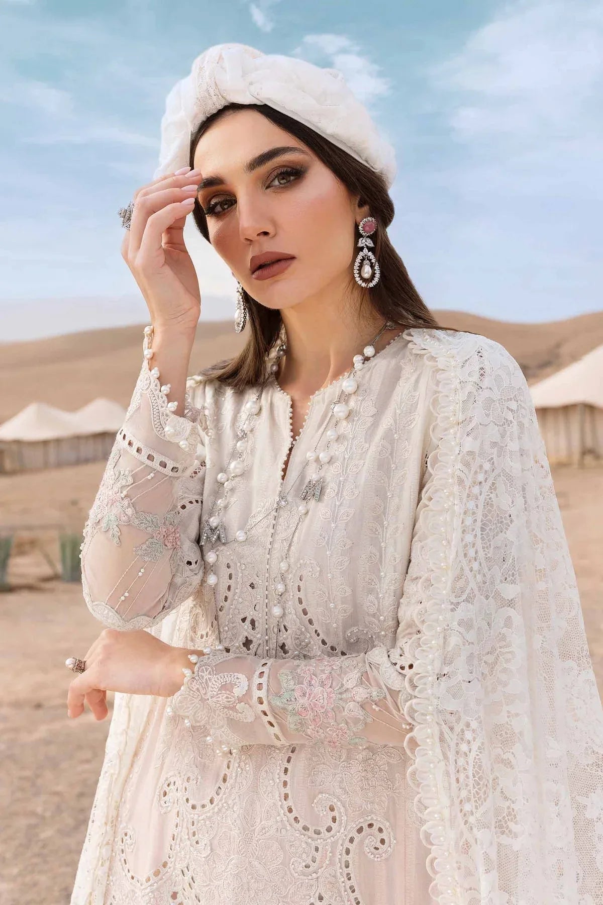 Maria B | Luxury Lawn 25 | D-2515-A - Aqsa Fabrics