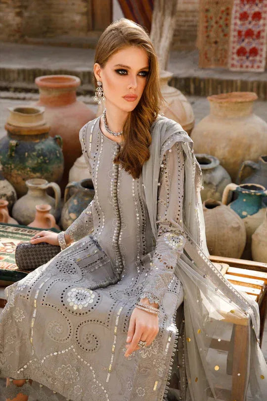 Maria B | Luxury Lawn | D-2308-B - Aqsa Fabrics