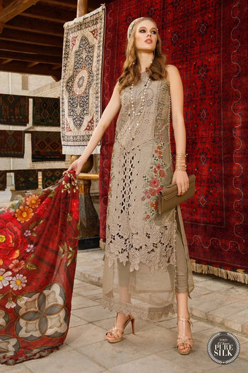 Maria B | Luxury Lawn | D-2313-A - Aqsa Fabrics