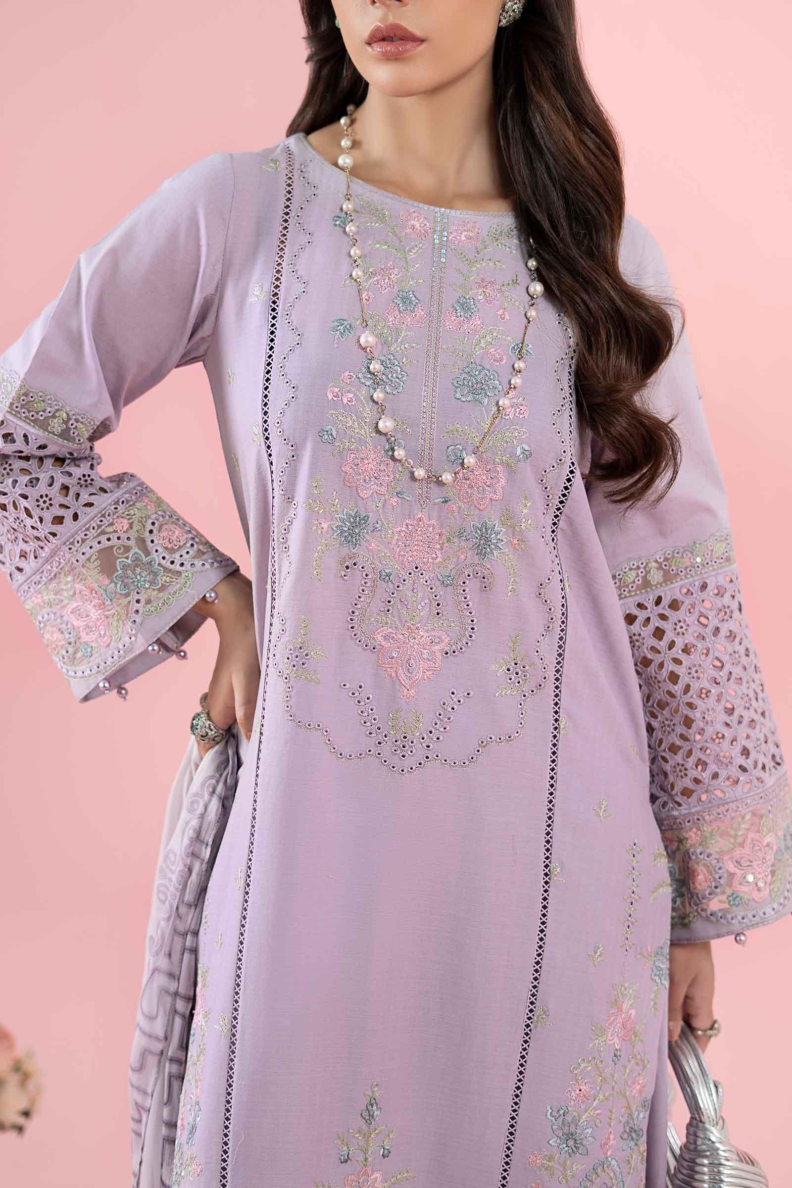 Maria B | Luxury Pret 25 | DW-EA25-05 - Aqsa Fabrics