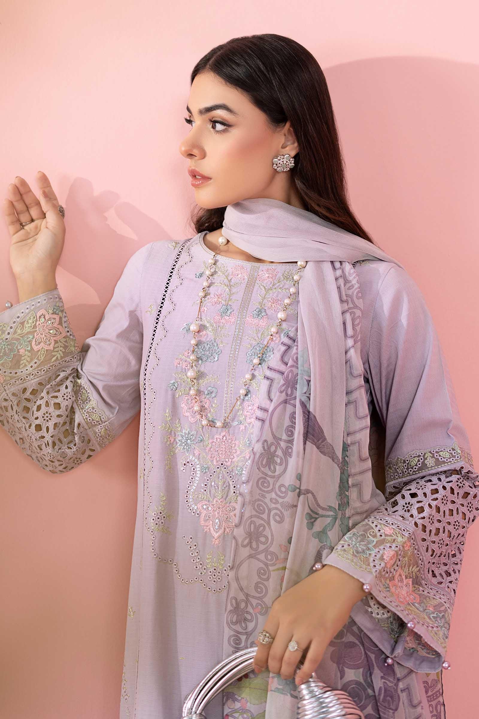 Maria B | Luxury Pret 25 | DW-EA25-05 - Aqsa Fabrics