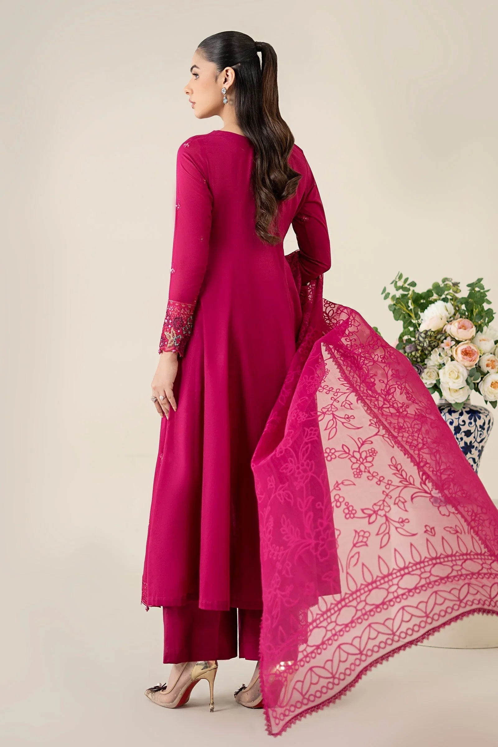 Maria B | Luxury Pret 25 | DW-EA25-08 - Aqsa Fabrics