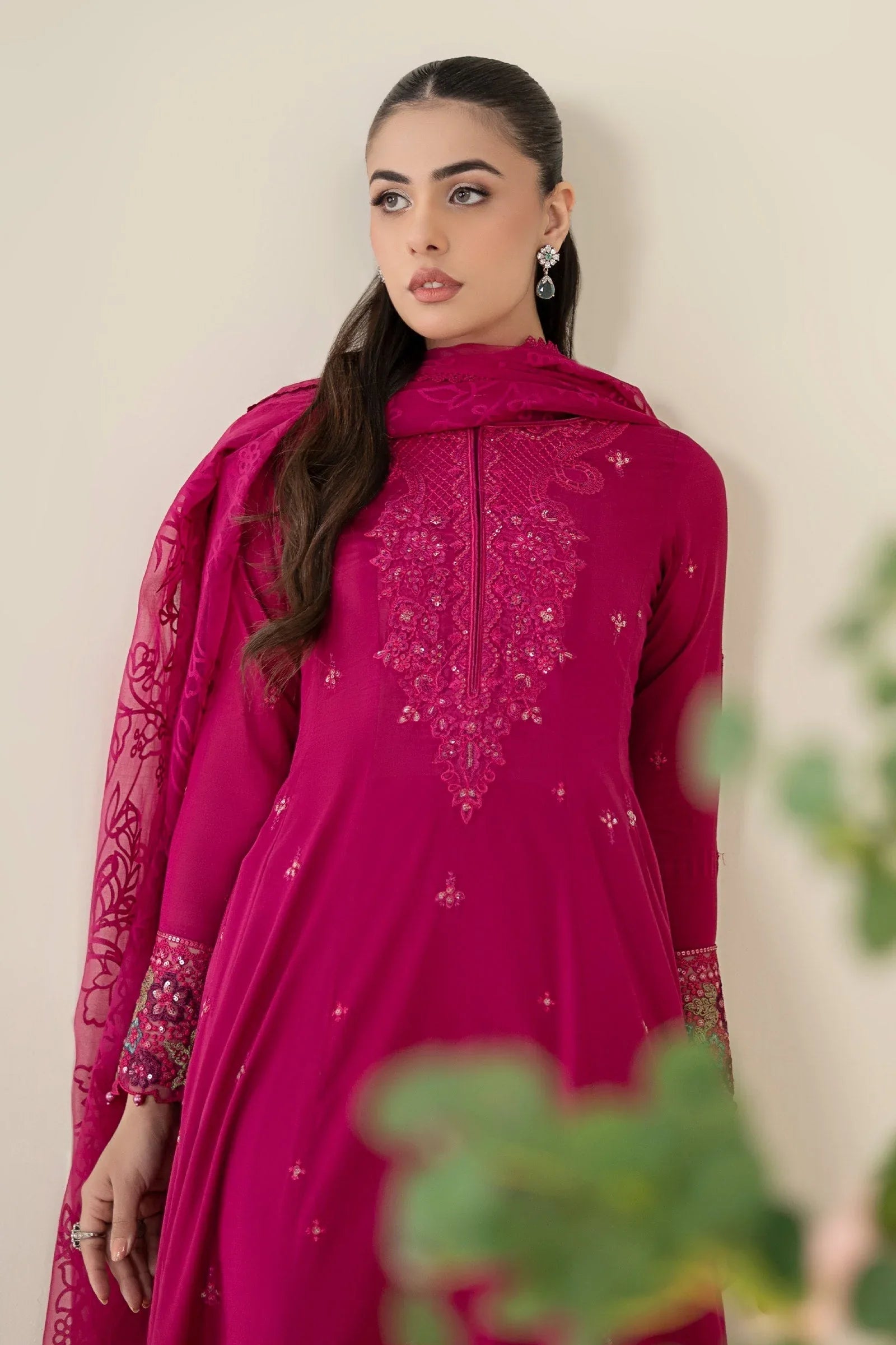 Maria B | Luxury Pret 25 | DW-EA25-08 - Aqsa Fabrics