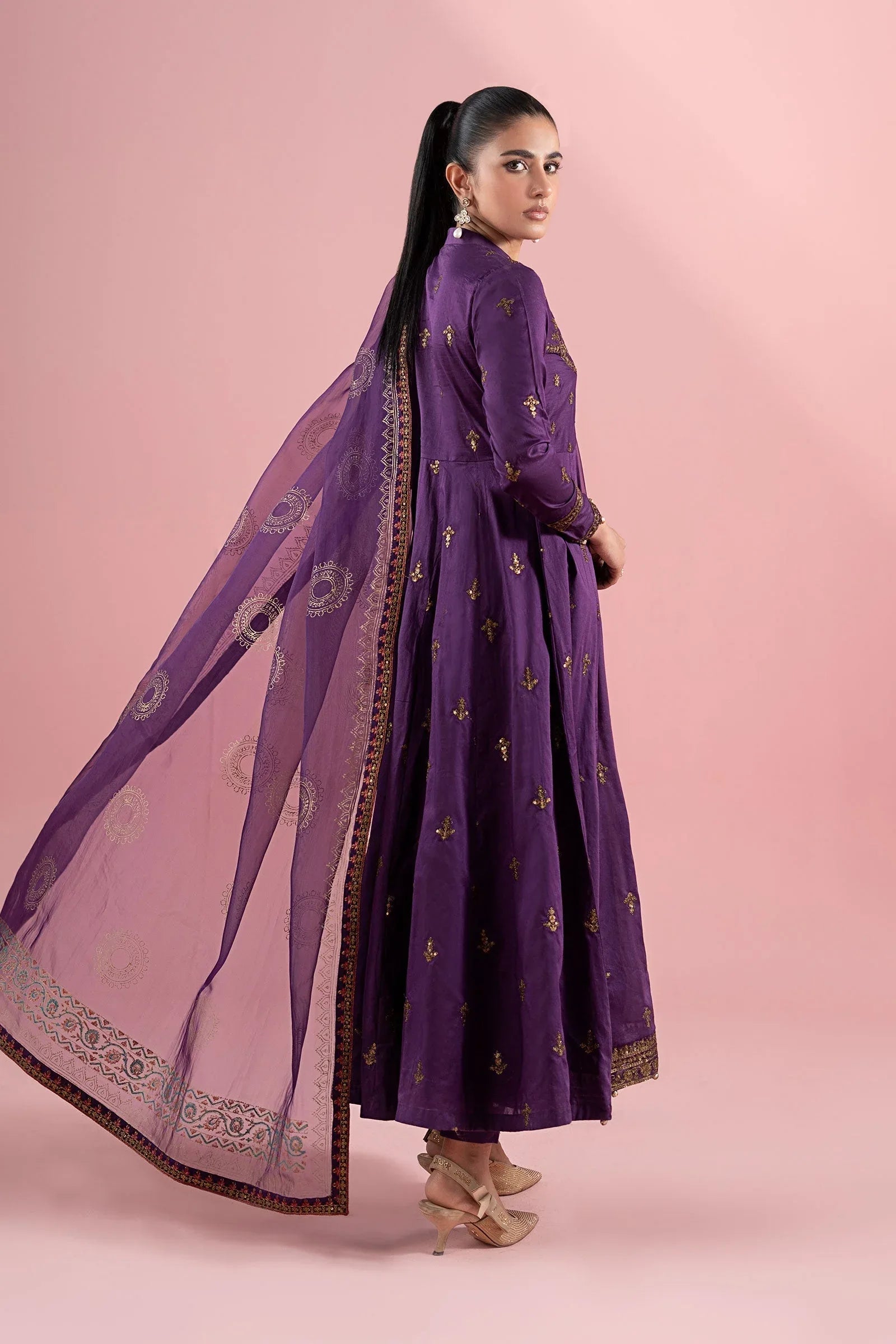 Maria B | Luxury Pret 25 |  DW-EA25-12 - Aqsa Fabrics