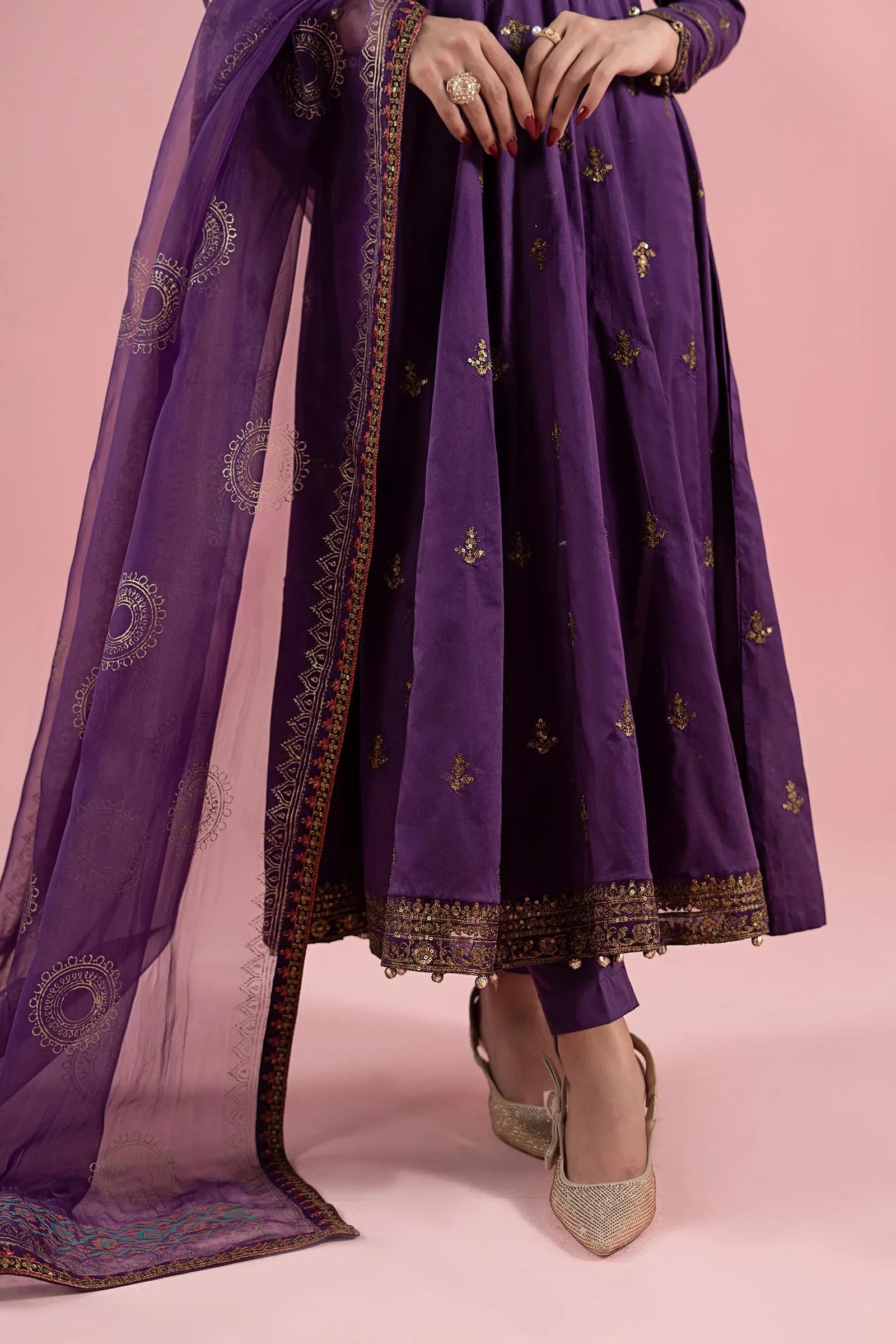 Maria B | Luxury Pret 25 |  DW-EA25-12 - Aqsa Fabrics