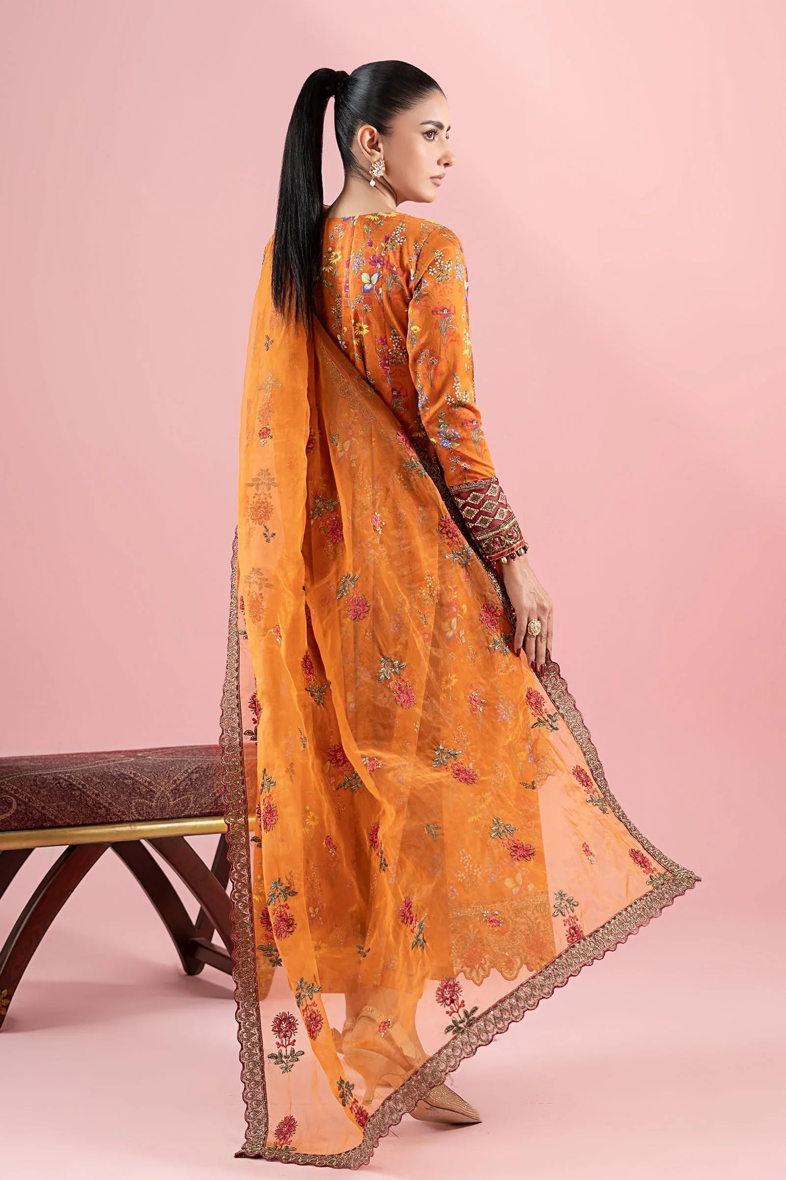 Maria B | Luxury Pret 25 | DW-EA25-17 - Aqsa Fabrics