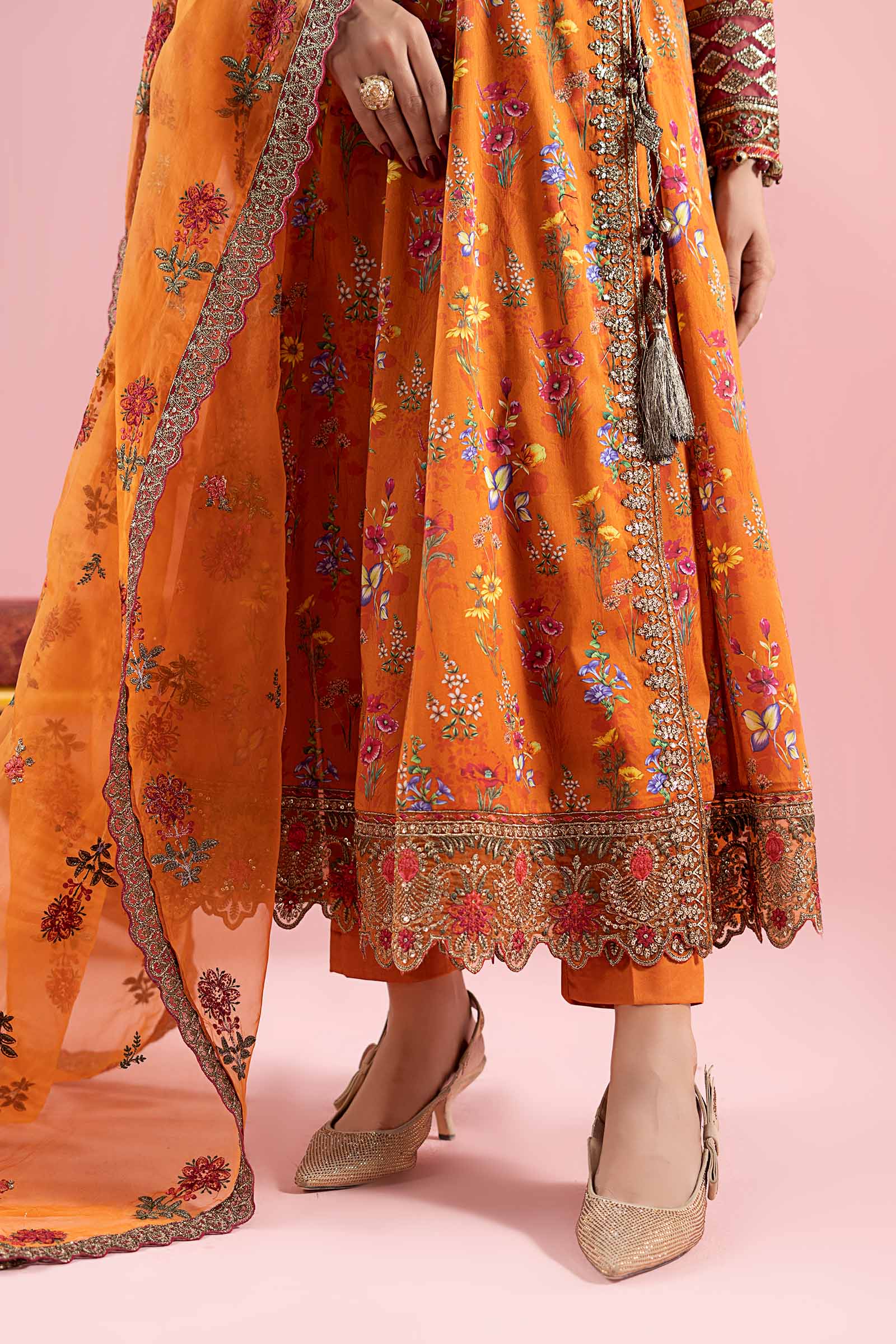 Maria B | Luxury Pret 25 | DW-EA25-17 - Aqsa Fabrics