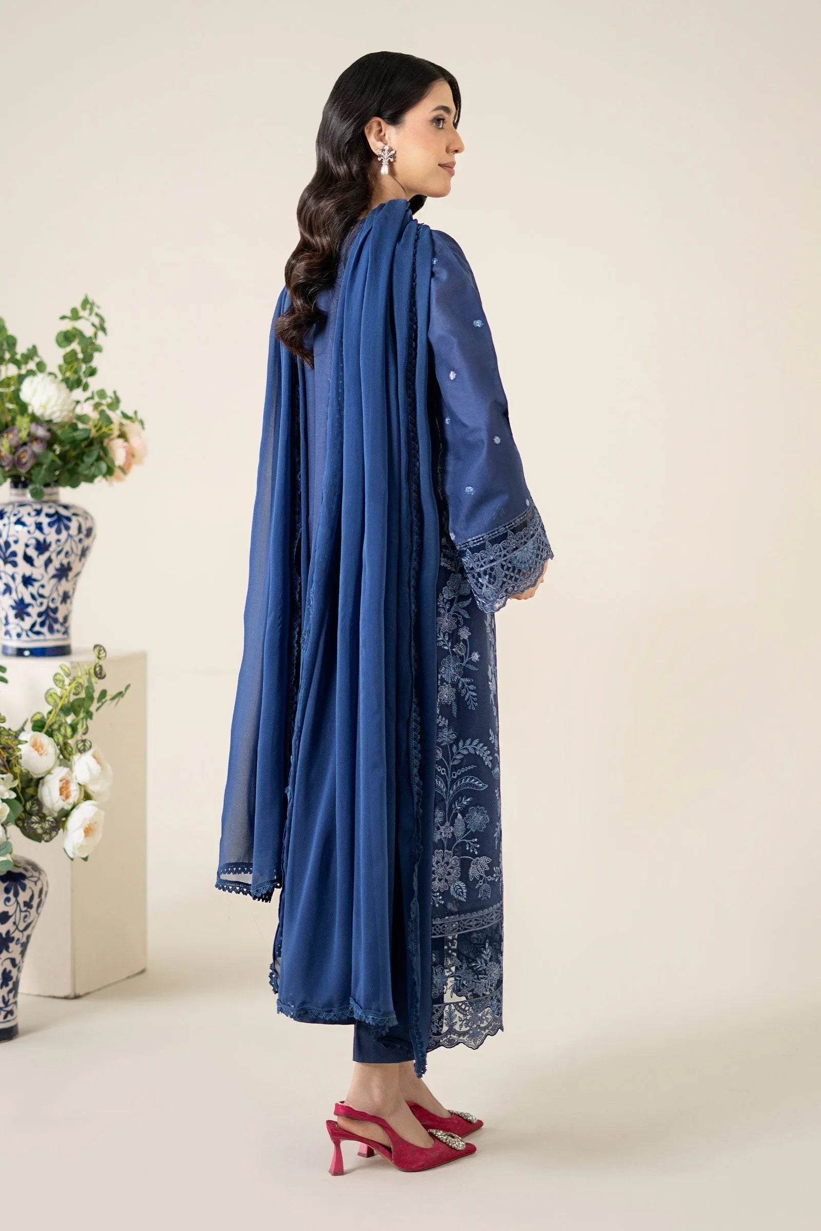 Maria B | Luxury Pret 25 | DW-EA25-21 - Aqsa Fabrics