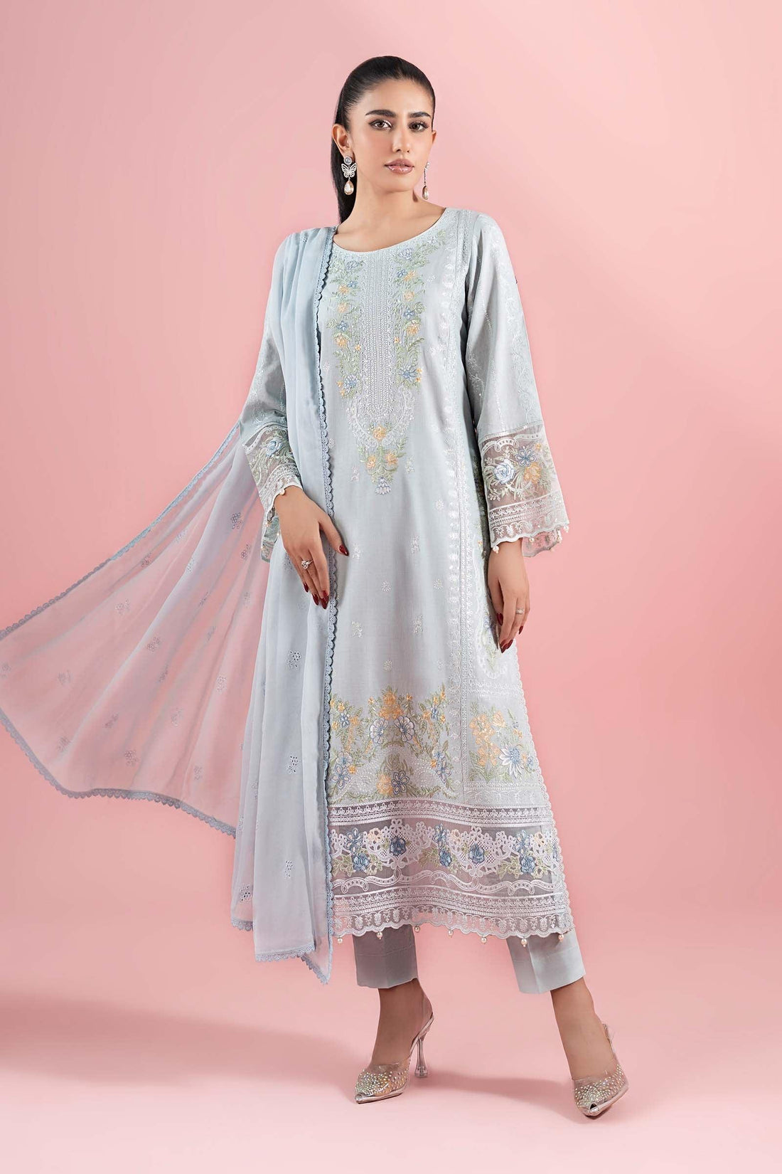 Maria B | Luxury Pret 25 | DW-EA25-25 - Aqsa Fabrics