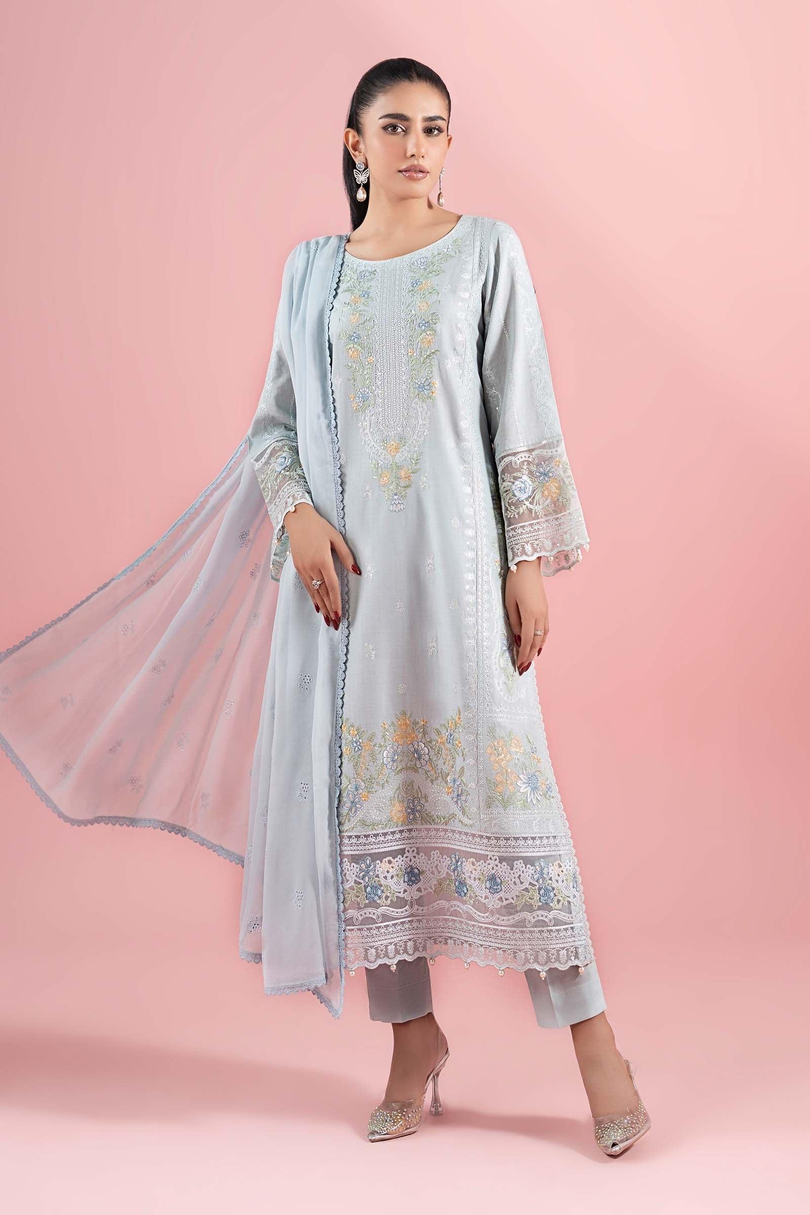 Maria B | Luxury Pret 25 | DW-EA25-25 - Aqsa Fabrics