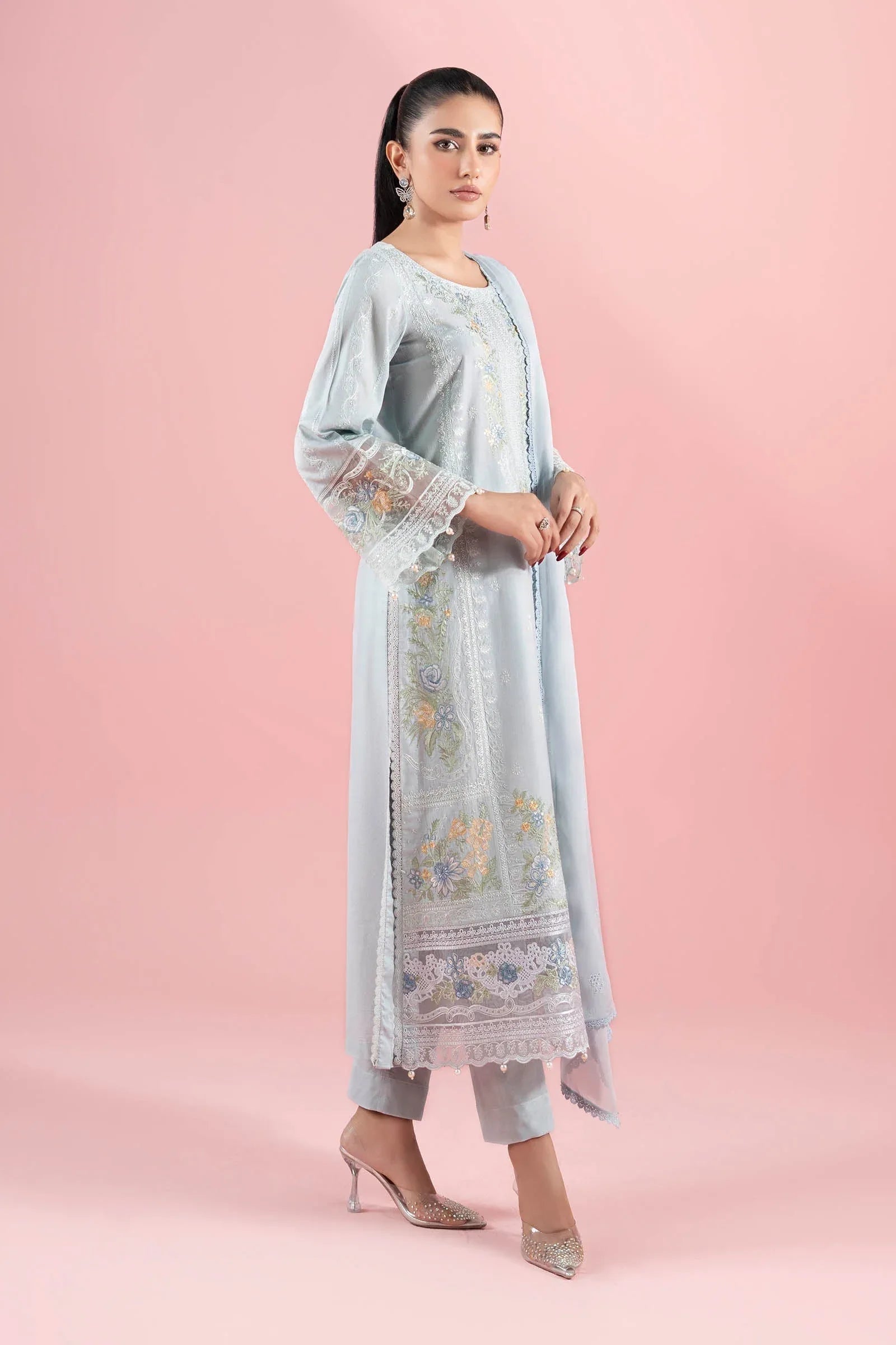Maria B | Luxury Pret 25 | DW-EA25-25 - Aqsa Fabrics