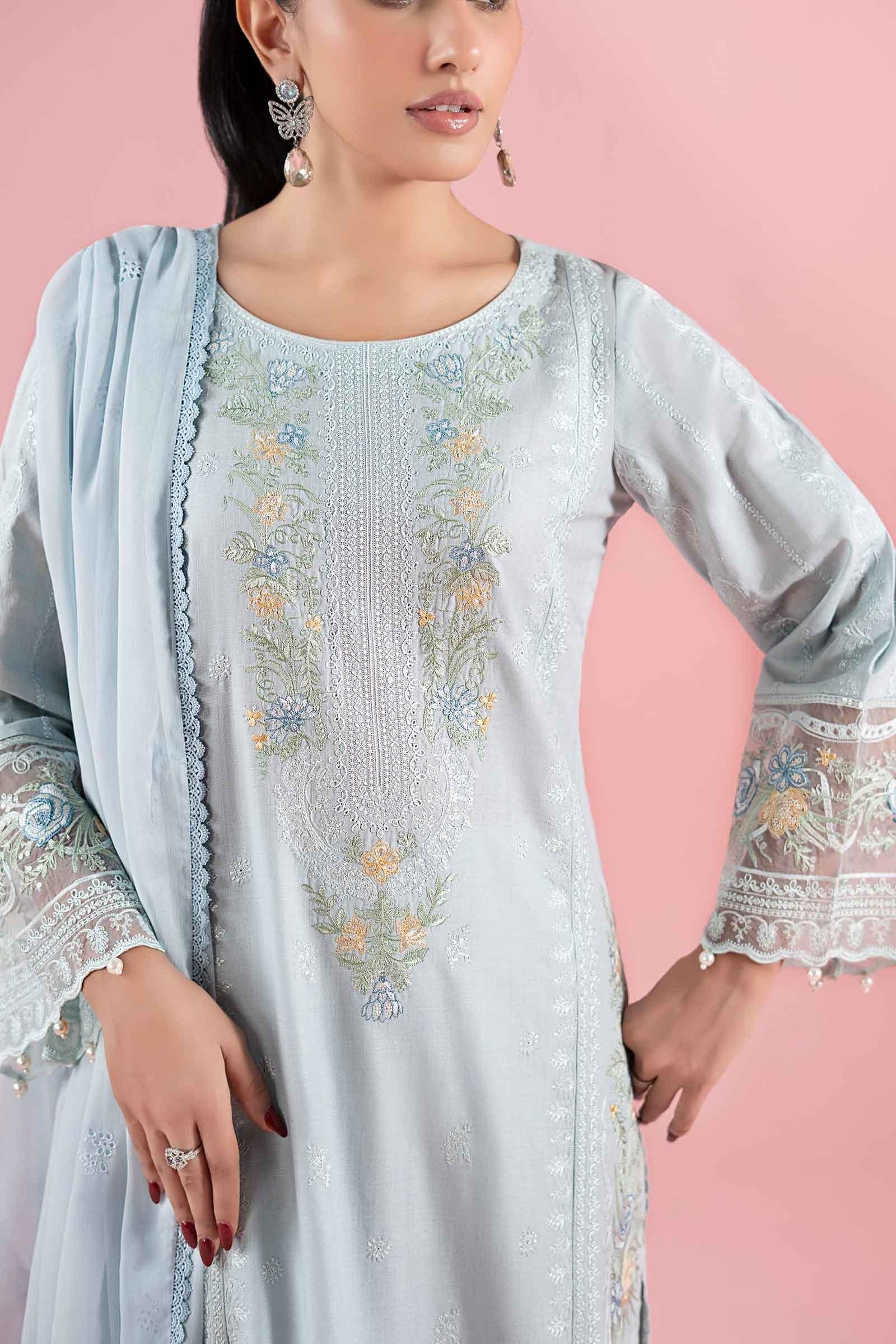 Maria B | Luxury Pret 25 | DW-EA25-25 - Aqsa Fabrics