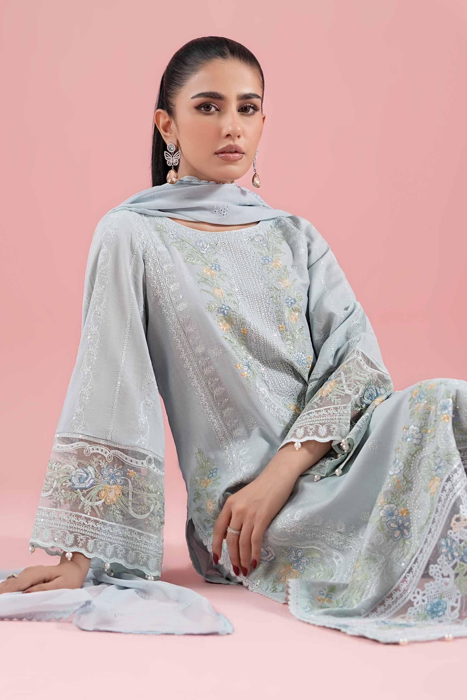 Maria B | Luxury Pret 25 | DW-EA25-25 - Aqsa Fabrics