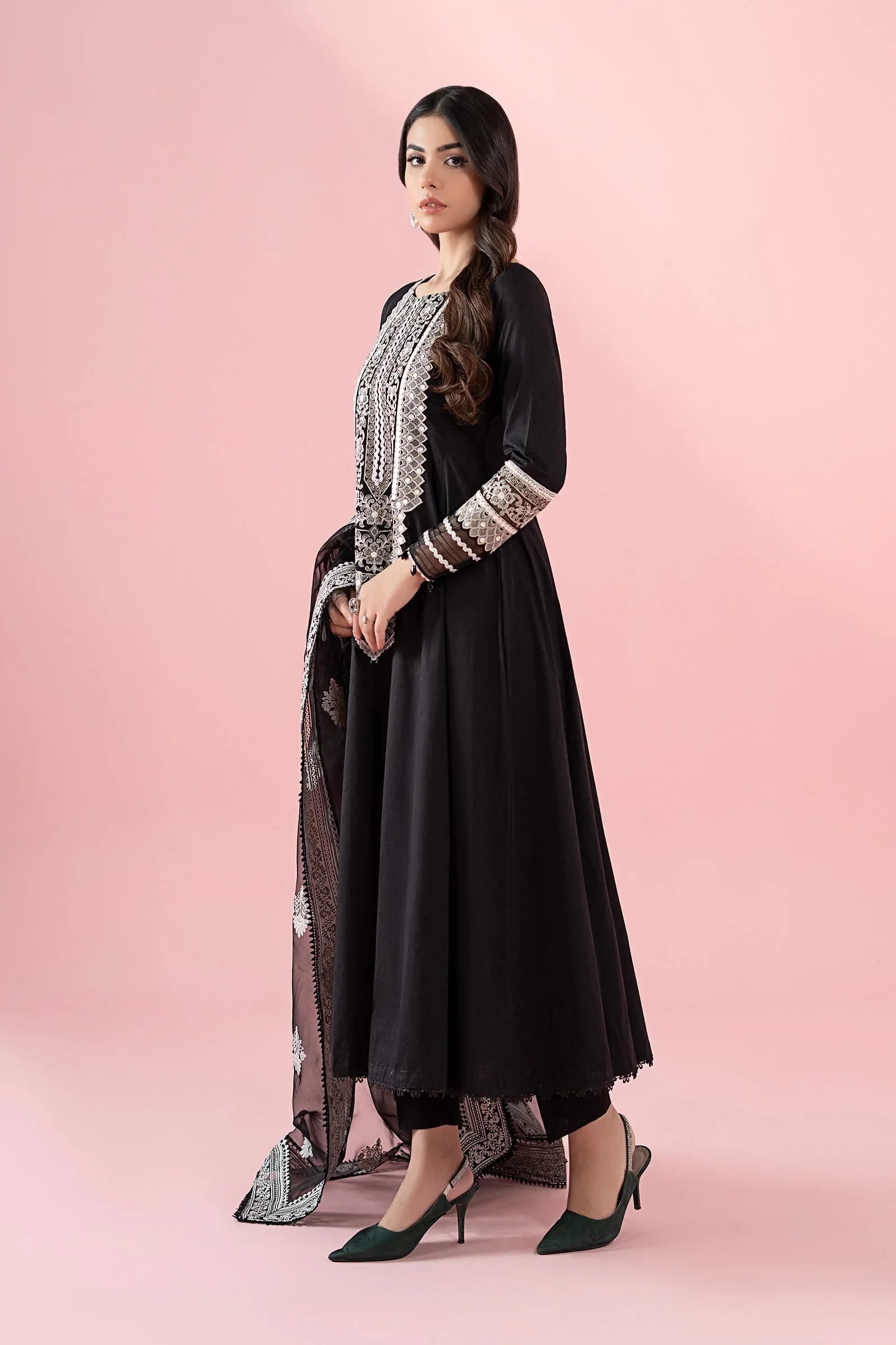 Maria B | Luxury Pret 25 | DW-EA25-37 - Aqsa Fabrics