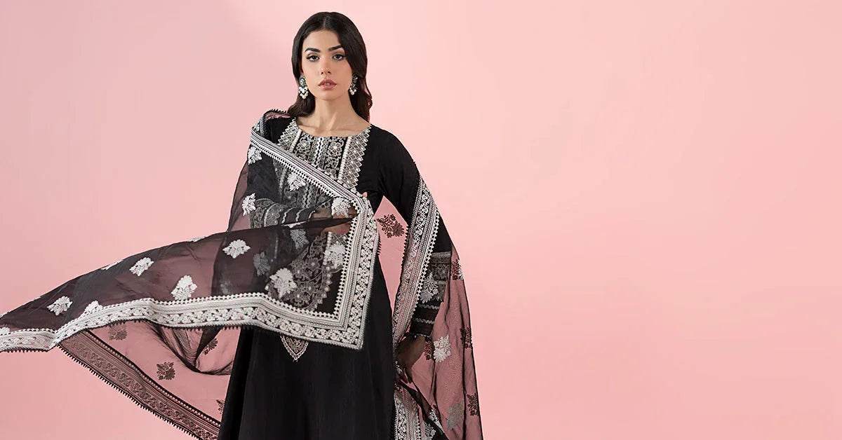 Maria B | Luxury Pret 25 | DW-EA25-37 - Aqsa Fabrics