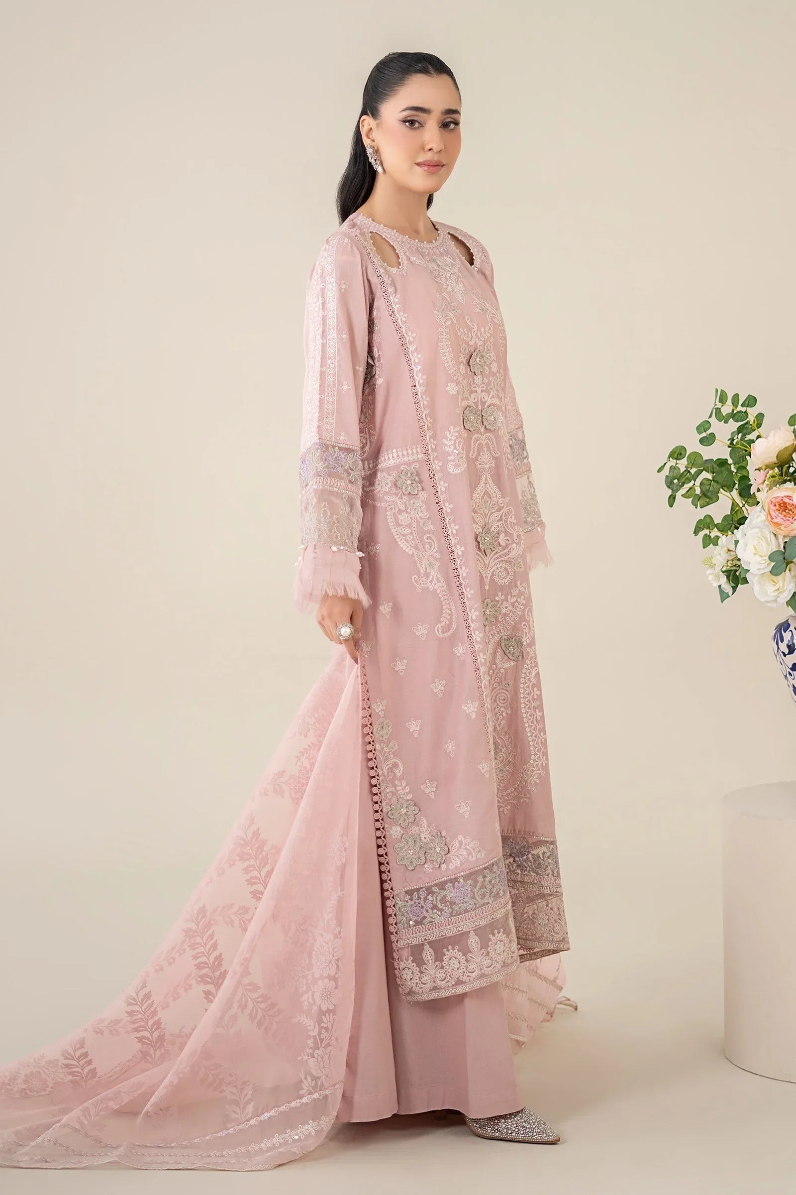 Maria B | Luxury Pret 25 | DW-EA25-57 - Aqsa Fabrics