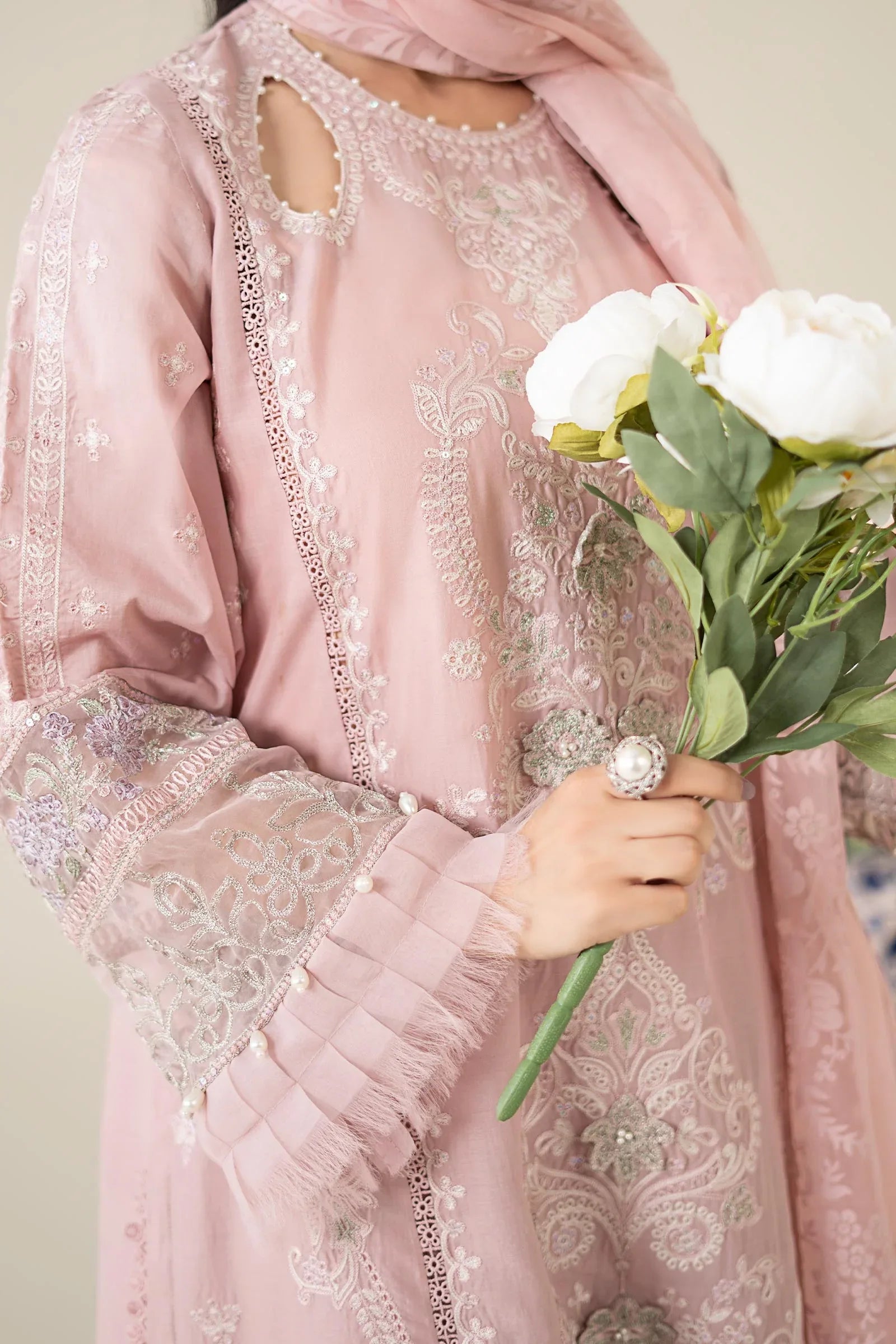 Maria B | Luxury Pret 25 | DW-EA25-57 - Aqsa Fabrics